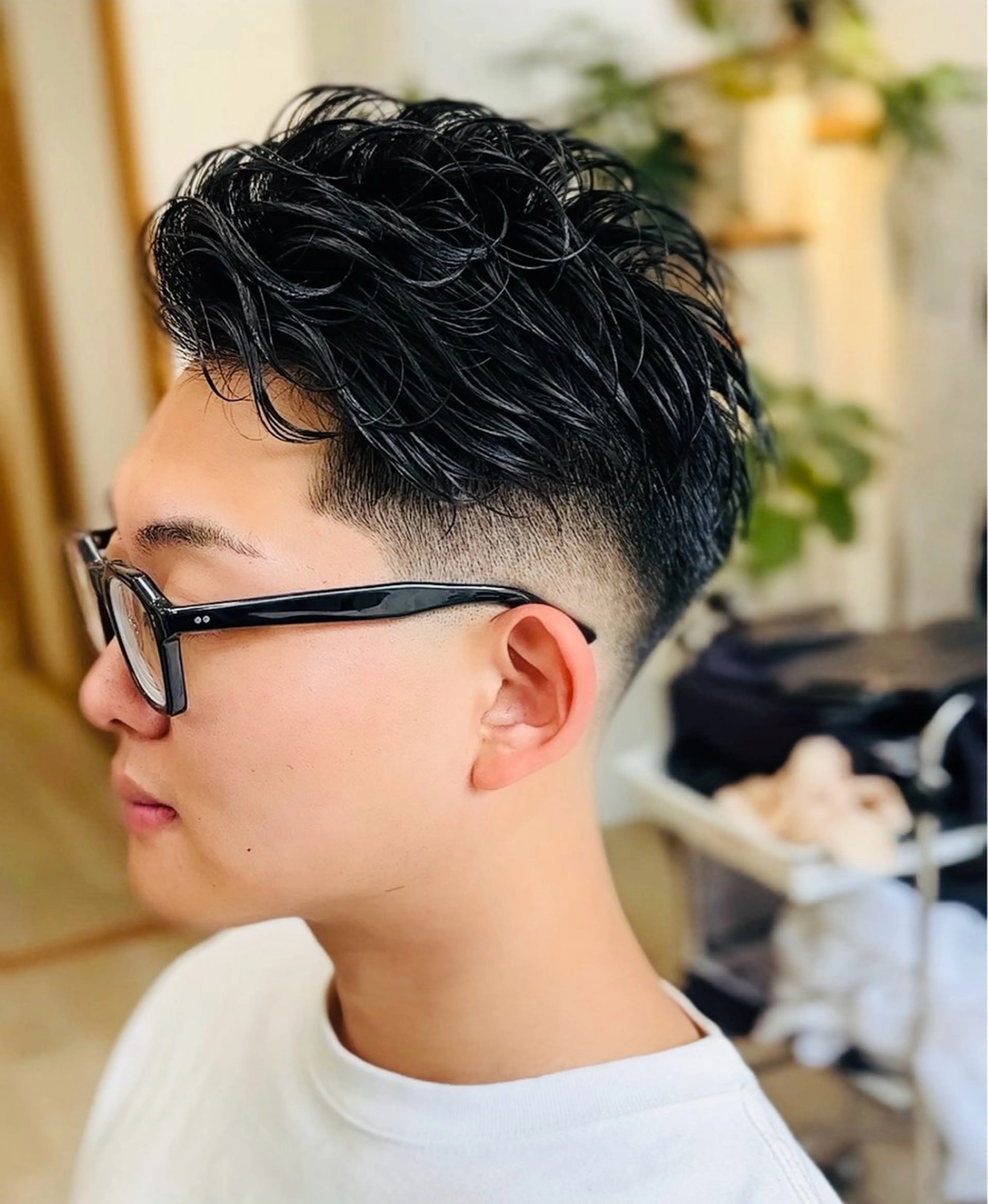 ショート カット パーマ 村井隆仁/上品/ 海外風/栄/矢場町のヘアスタイル