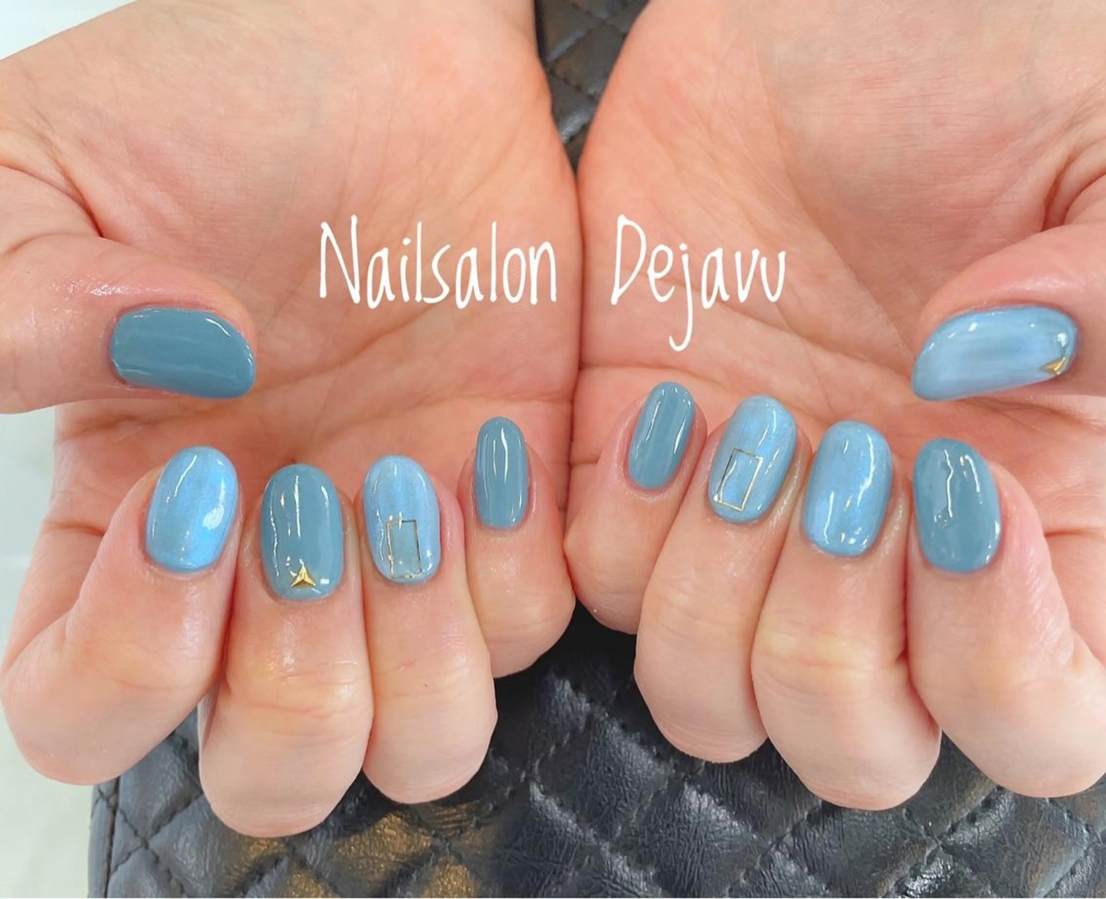 ネイル アートネイル オーロラネイル ジェルネイル ワンカラーネイル ハンドネイル Nailsalon Dejavuのネイルデザイン