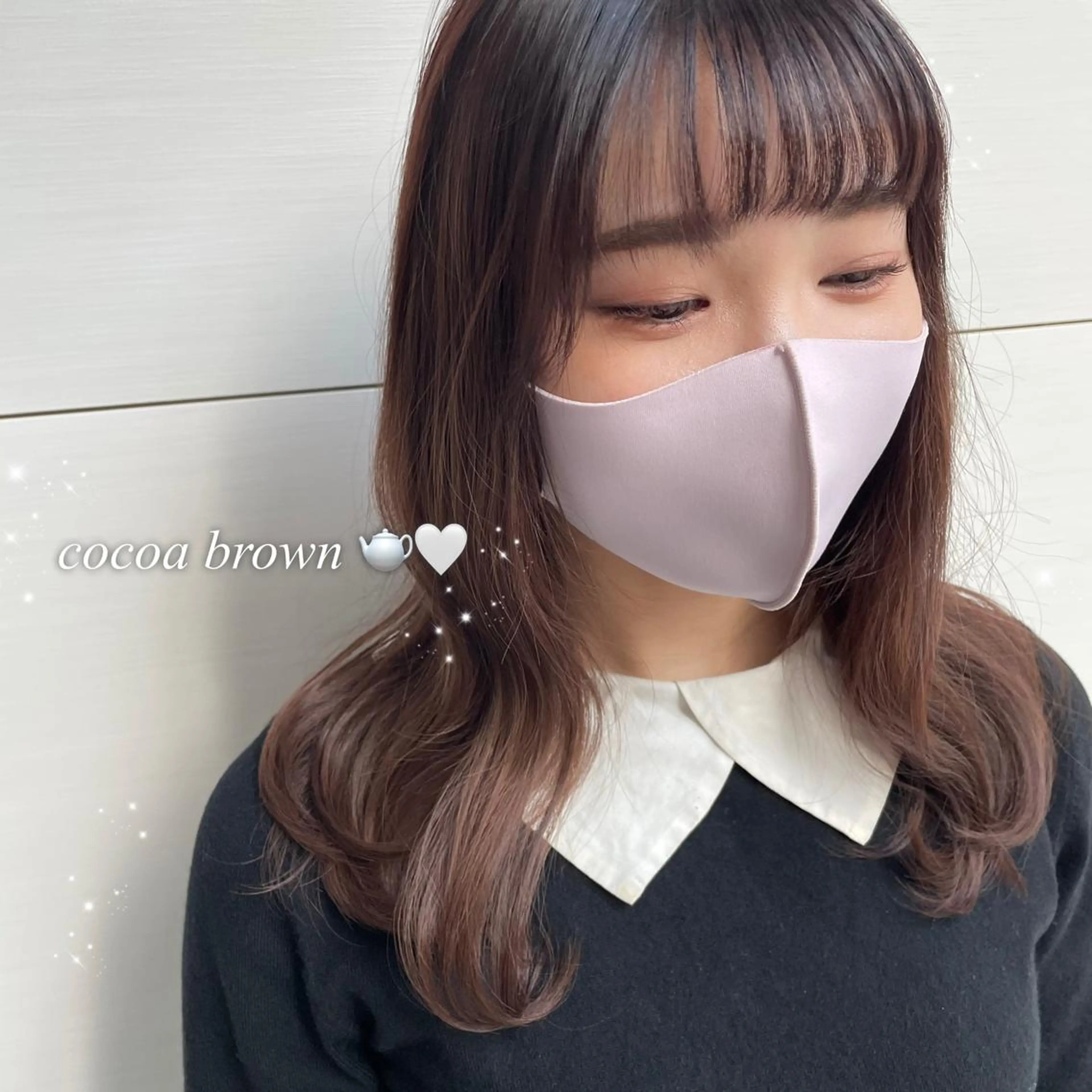 セミロング 𝙢𝙞𝙮𝙪🎀 girly hairのヘアスタイル