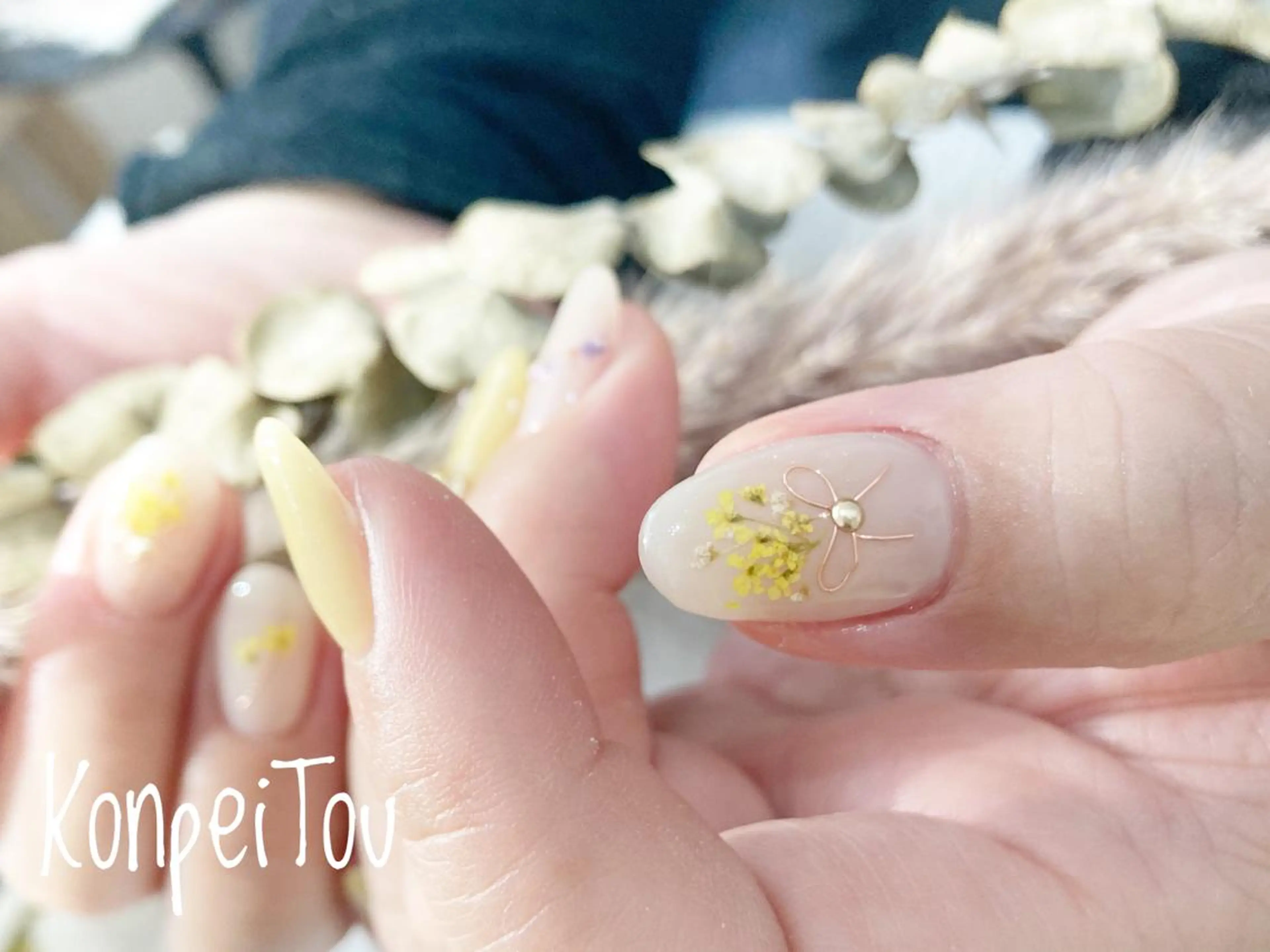 ネイル ハンドネイル おうちのネイルサロン　konpeiTou〜こんぺいとう〜所属・おうちのネイルサロン KonpeiTouのネイルデザイン