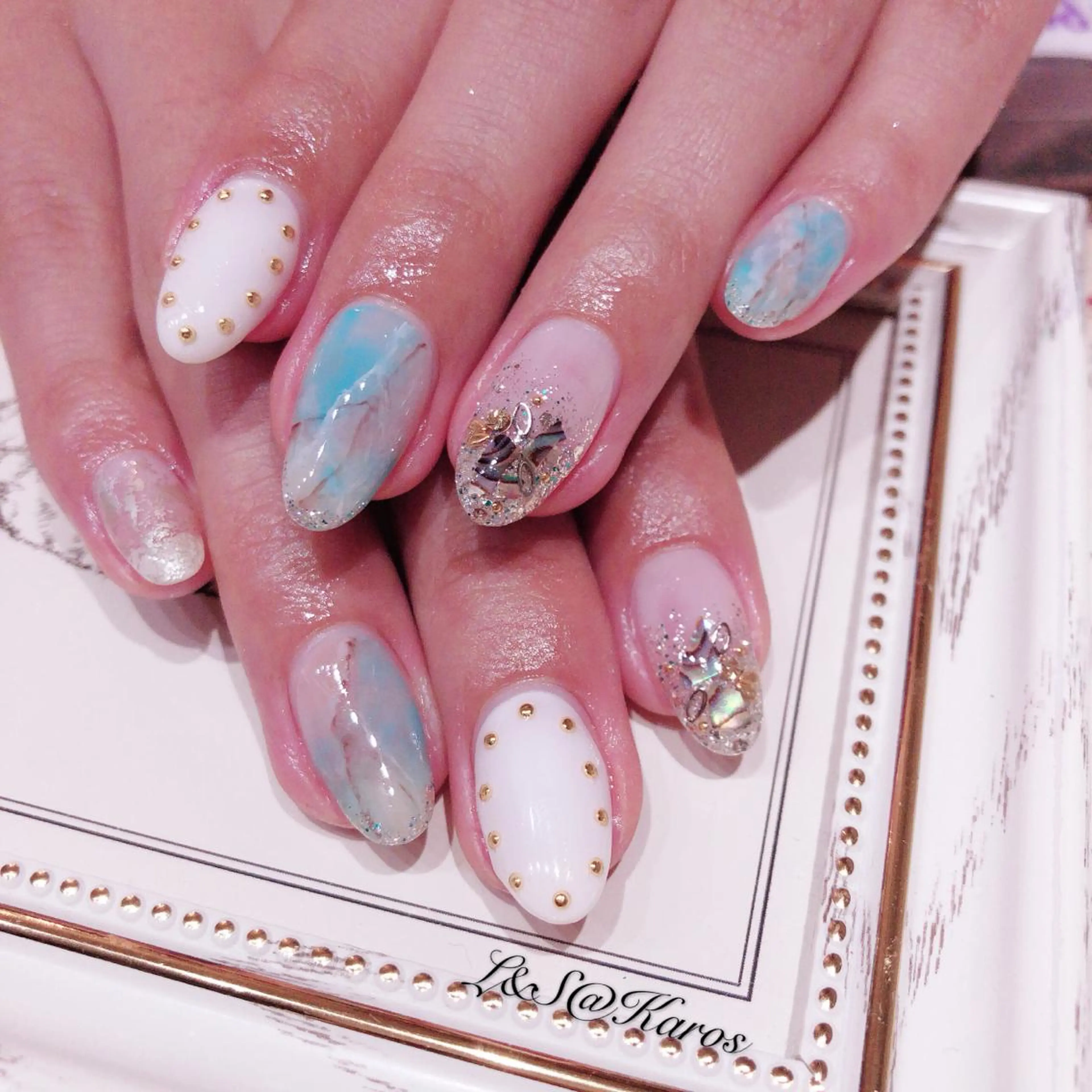 ネイル ハンドネイル L&S@ Karosのネイルデザイン