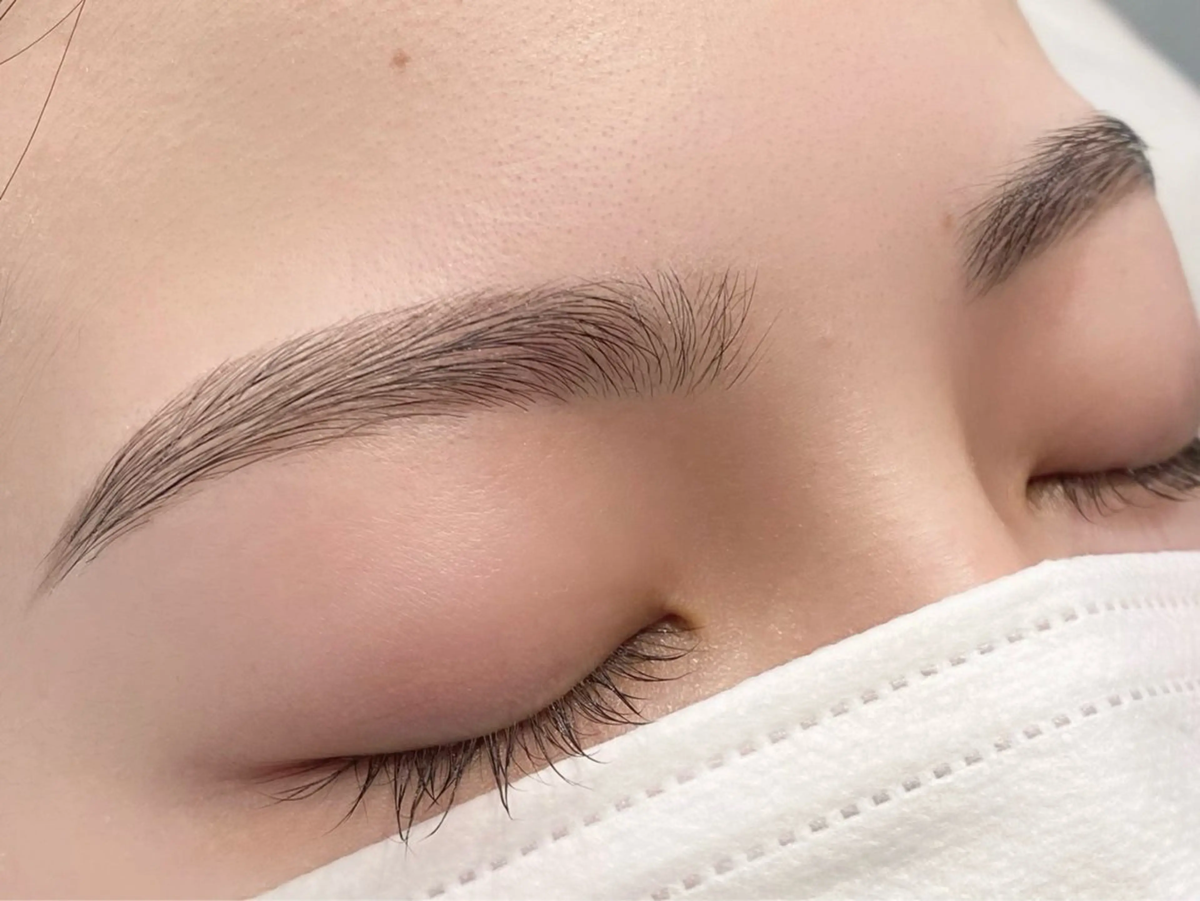 【✨講師付✨】《美眉×美肌》似合わせアイブロウWAX+フルフェイスWAX脱毛の写真