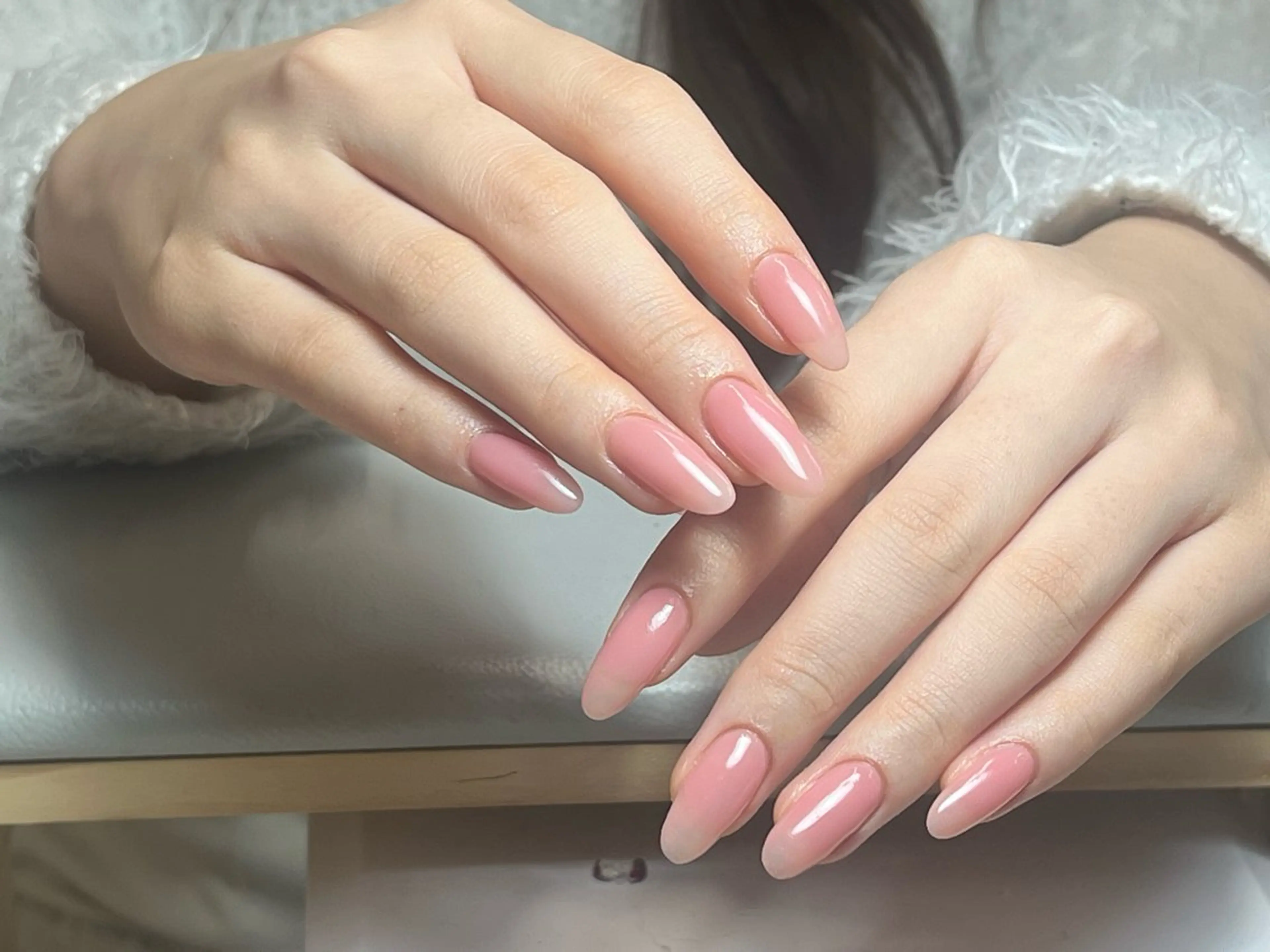 ネイル アートネイル 韓国ネイル 持ち込み ニュアンスネイル ワンカラーネイル ハンドネイル イブ ネイリのネイルデザイン