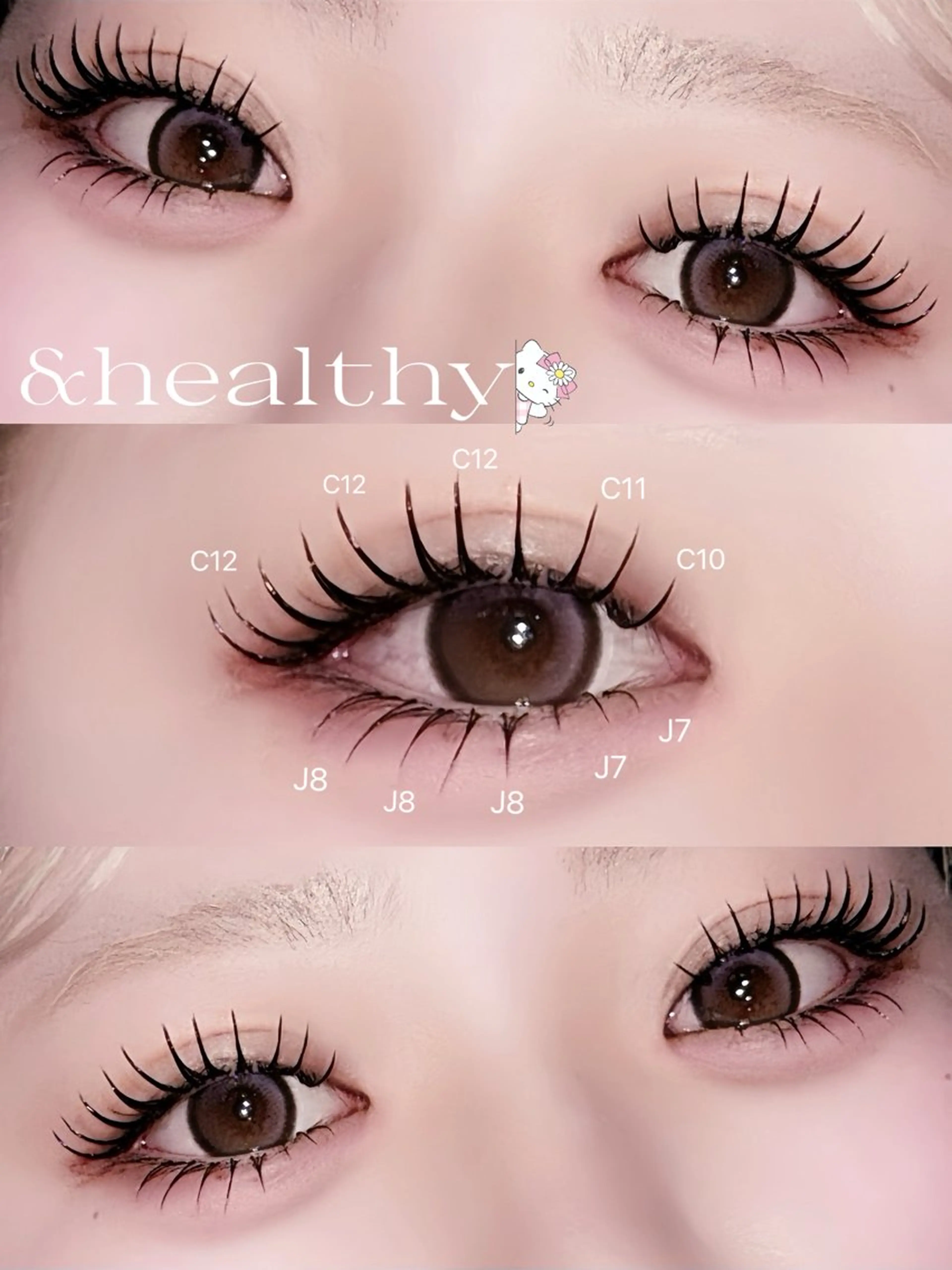 マツエク・マツパ マツエク fein.aoi🎀 🤍のマツエク・マツパデザイン