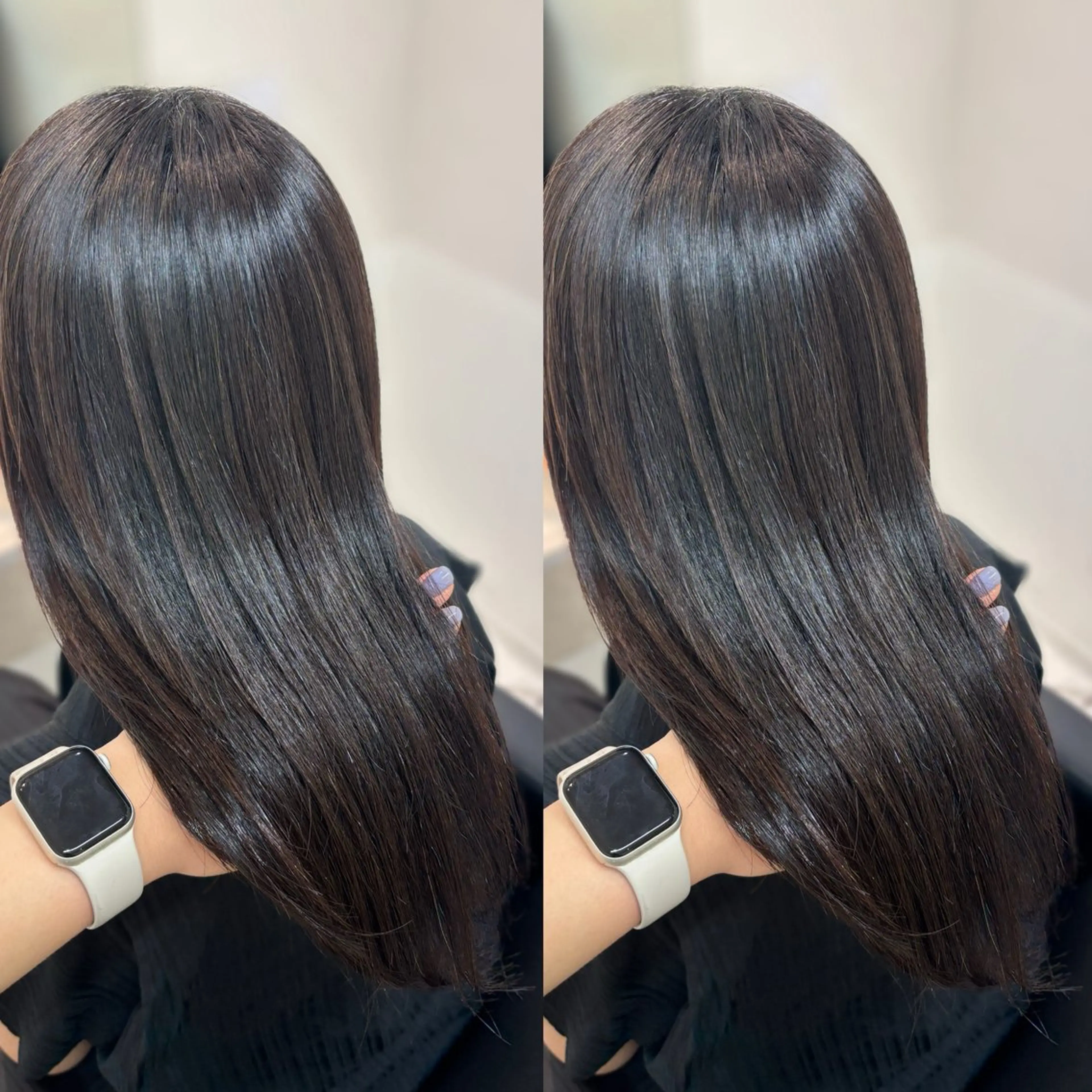ロング 縮毛矯正/艶カラー asuka🫧のヘアスタイル