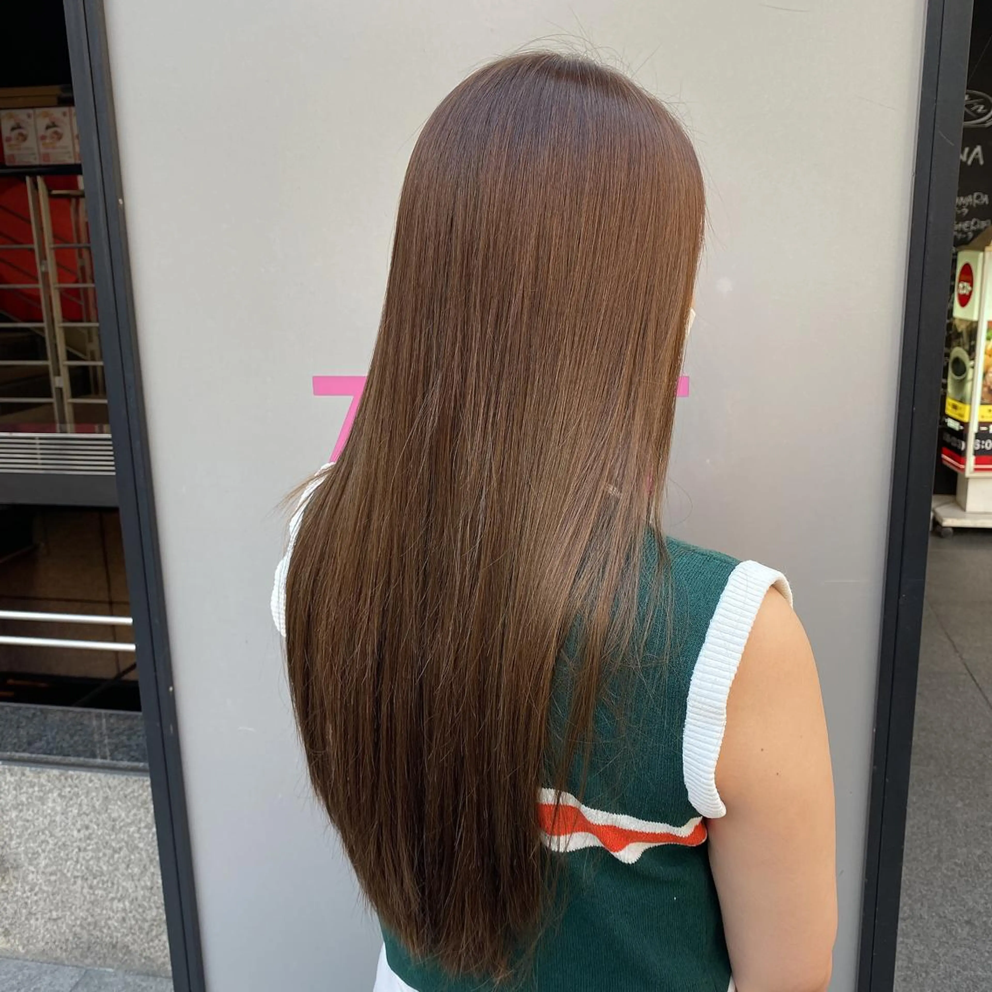 ロング カラー 酸スト/フェザー パーマ/三谷海斗のヘアスタイル