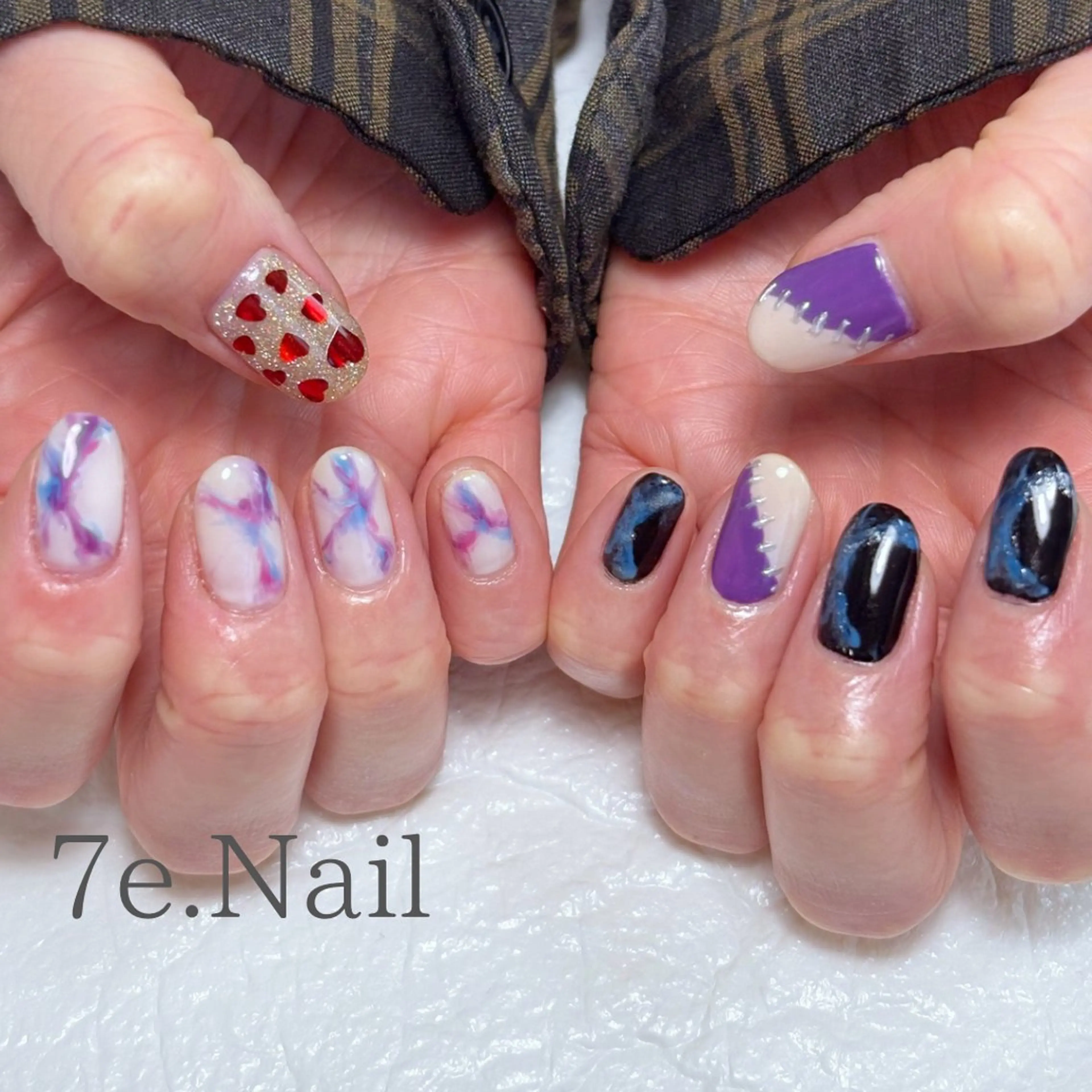 ネイル 7e. Nailのネイルデザイン