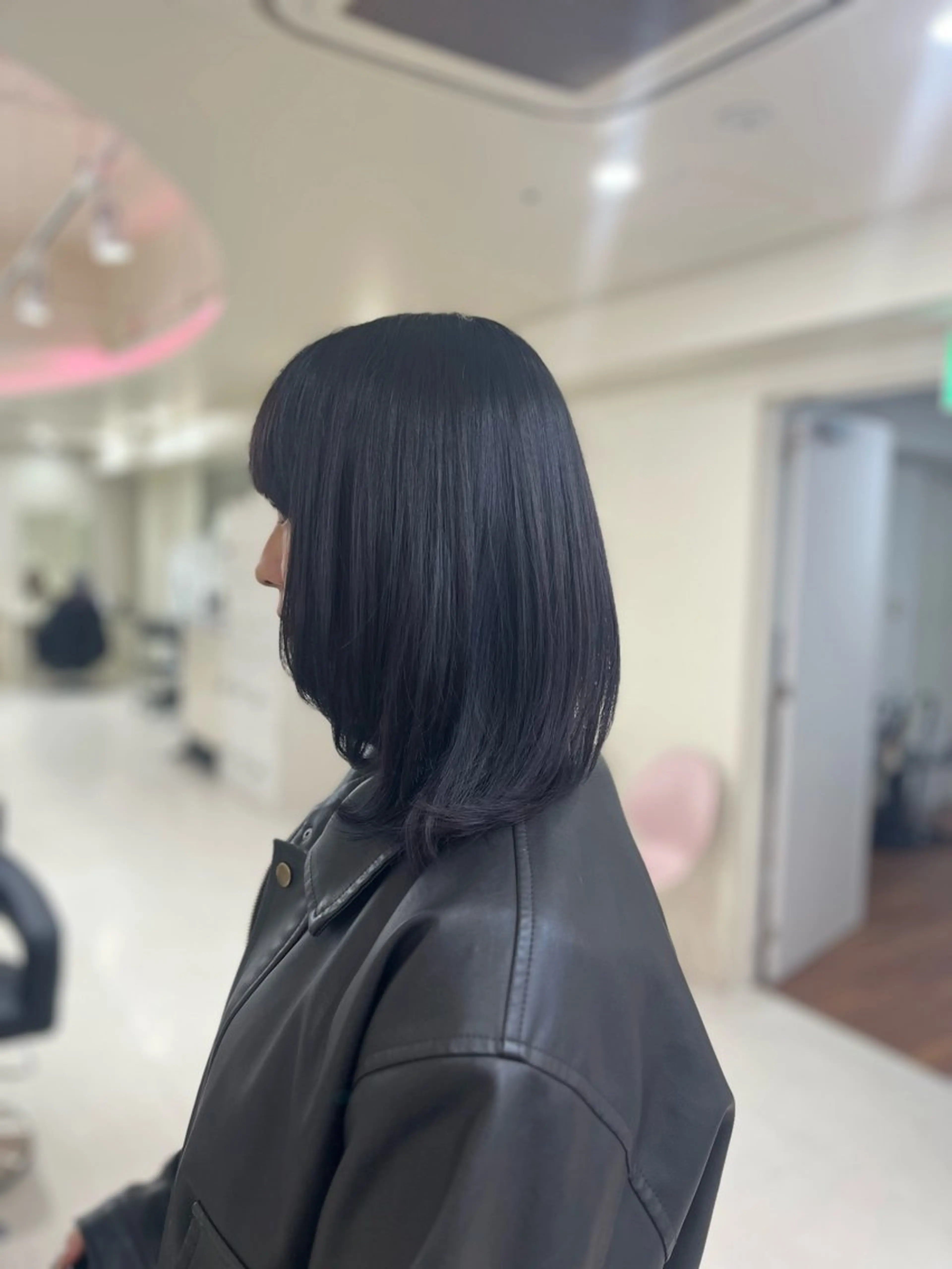 カラー ヘアカラー トリートメント ベージュ・ラベンダー カラー🎀りりのヘアスタイル