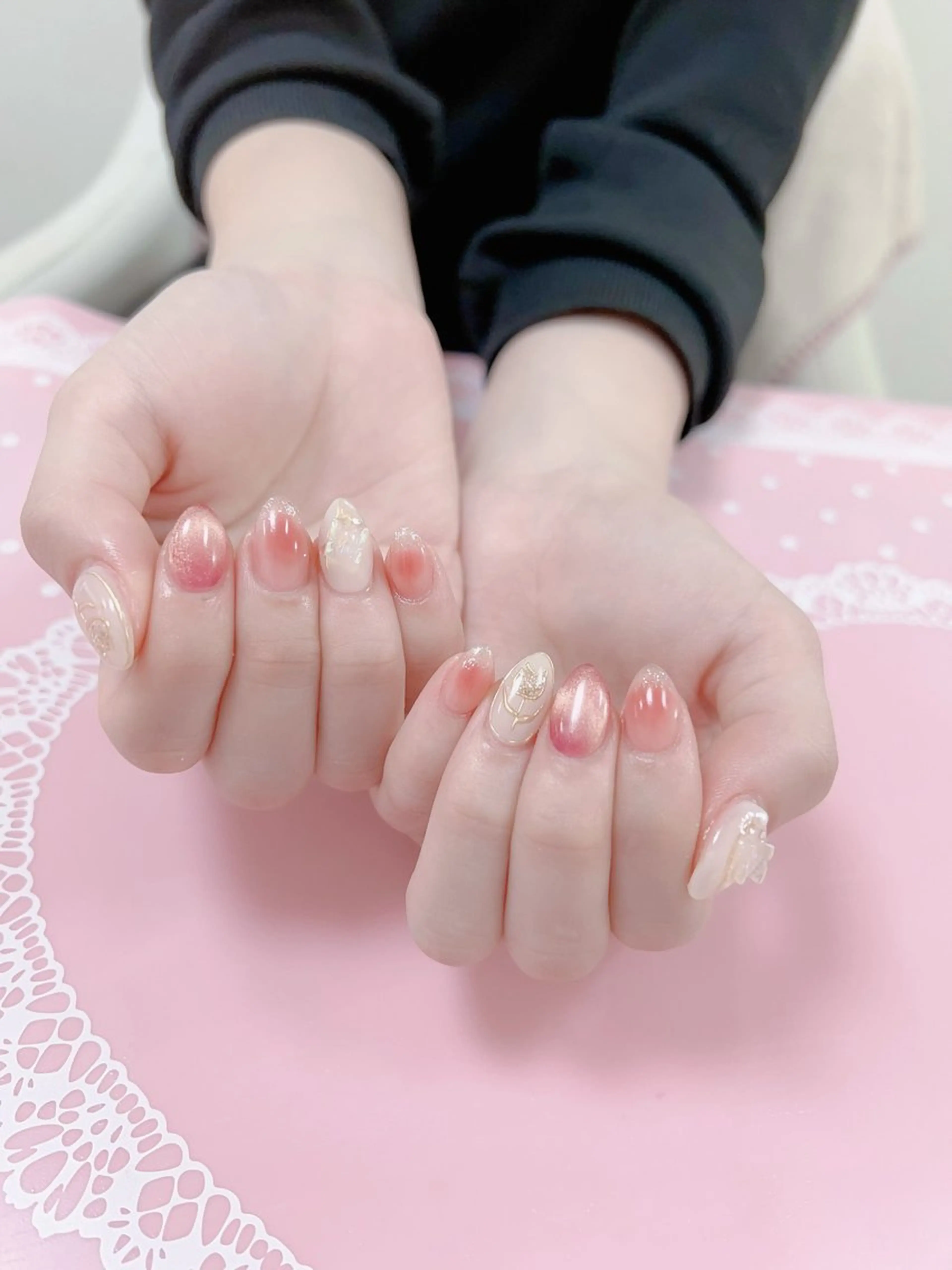 ネイル はぴねす所属・横浜 美夢のネイルデザイン