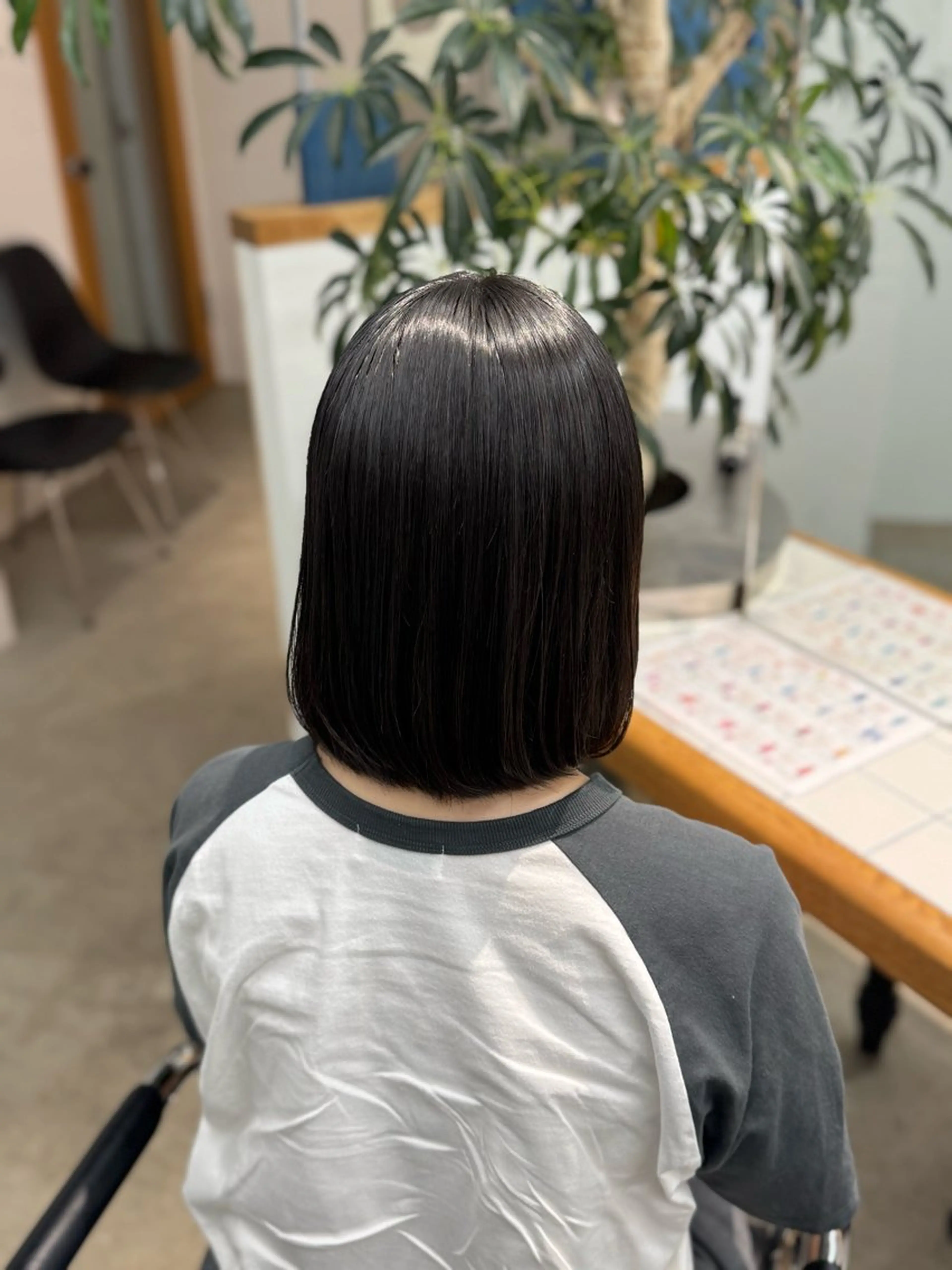 縮毛矯正 トリートメント Meena by urban.所属・艶カラー/髪質改善 /名駅/KONOKAのヘアスタイル