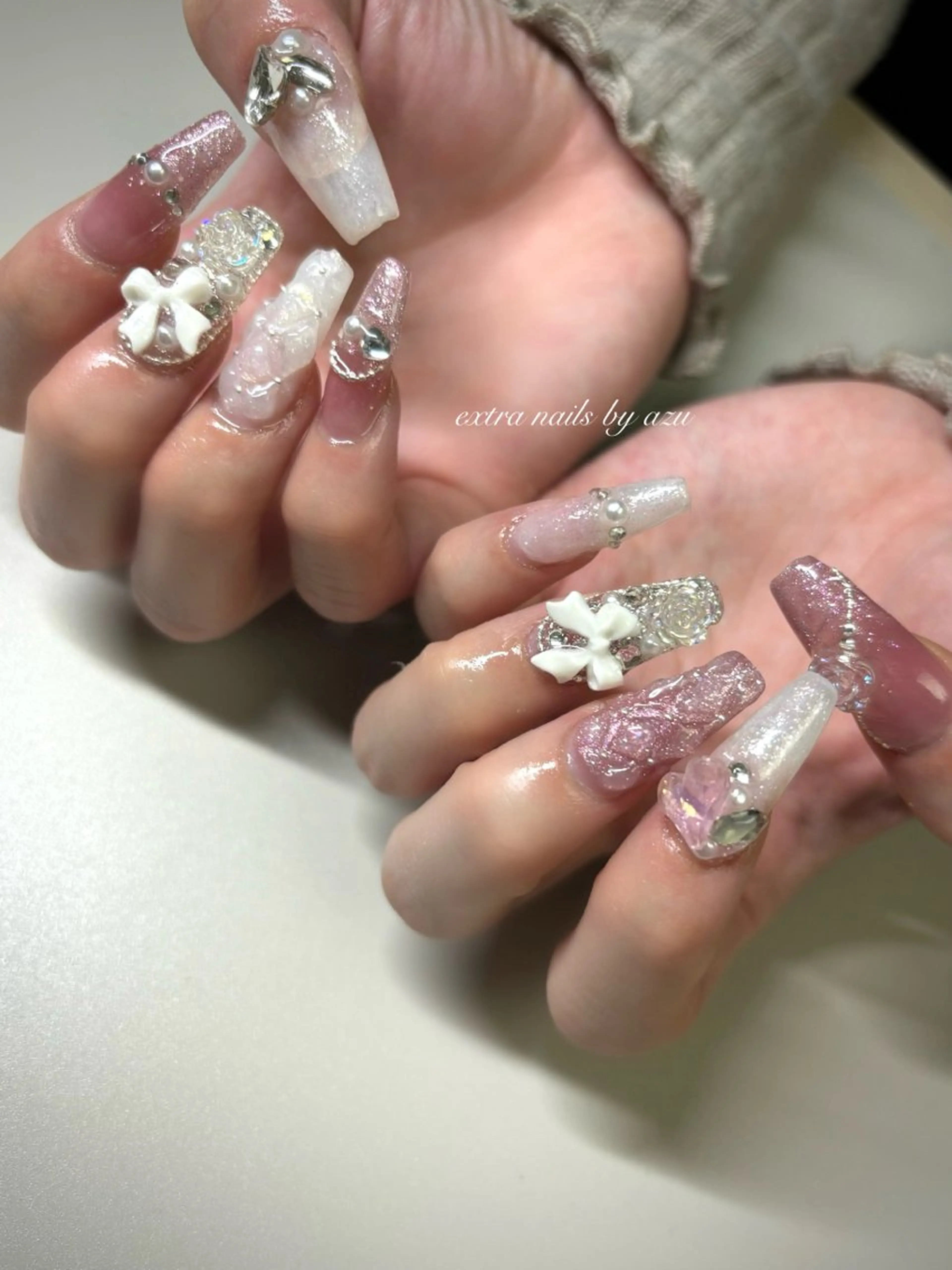 ネイル ハンドネイル extranails ／lemellaのネイルデザイン