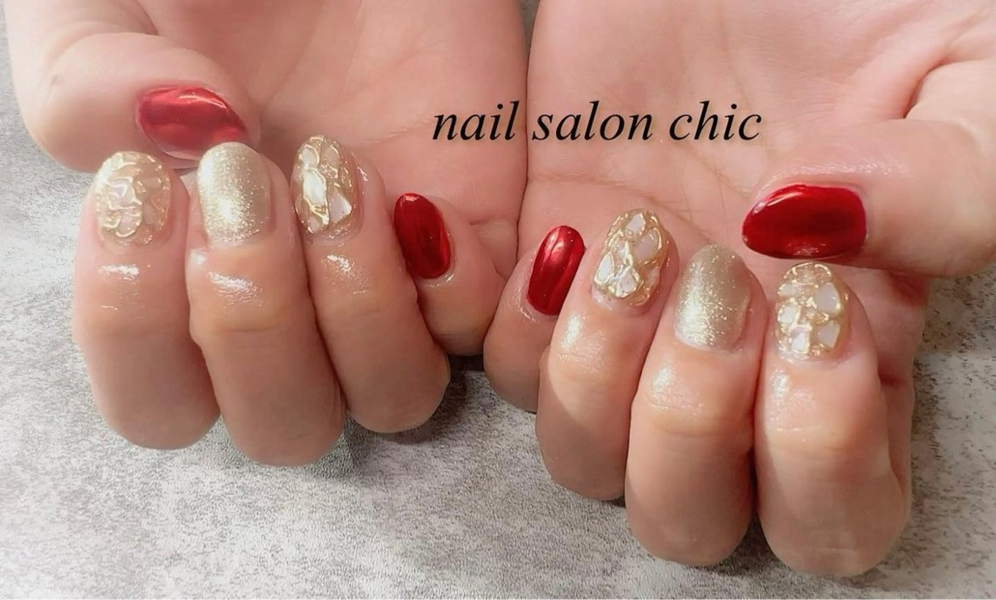 ネイル ハンドネイル nail salon chicのネイルデザイン