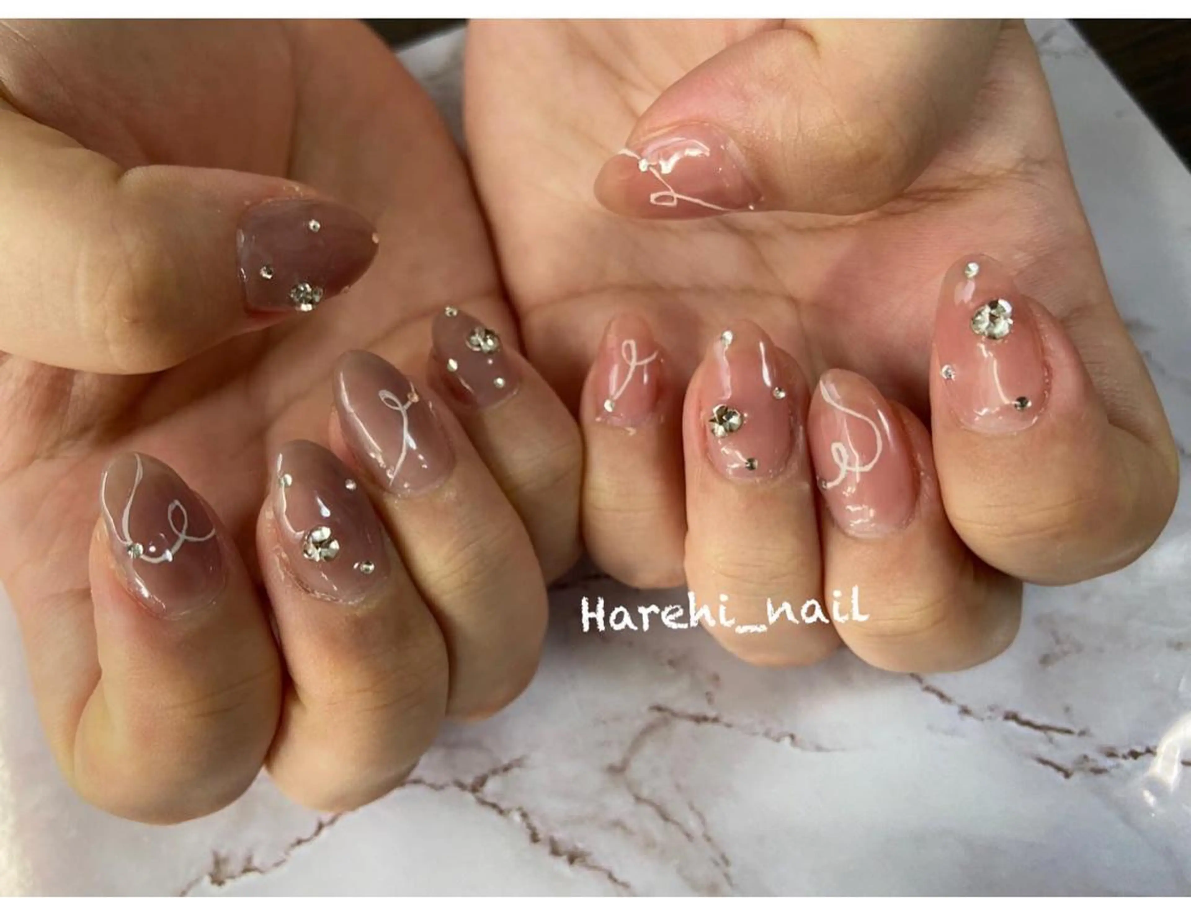 ネイル ハンドネイル Harehi_ nailのネイルデザイン
