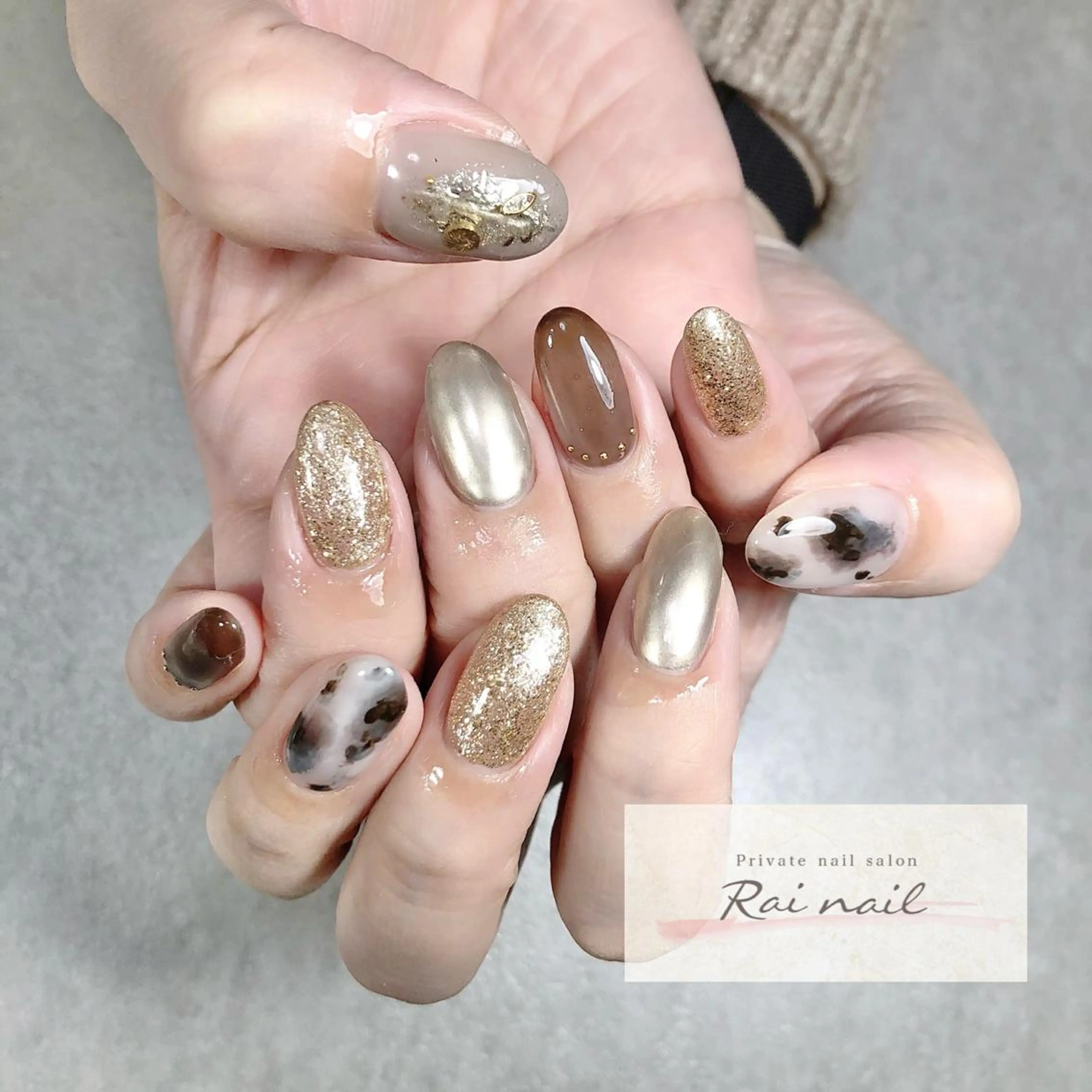 ネイル Rai nail_ Risaのネイルデザイン