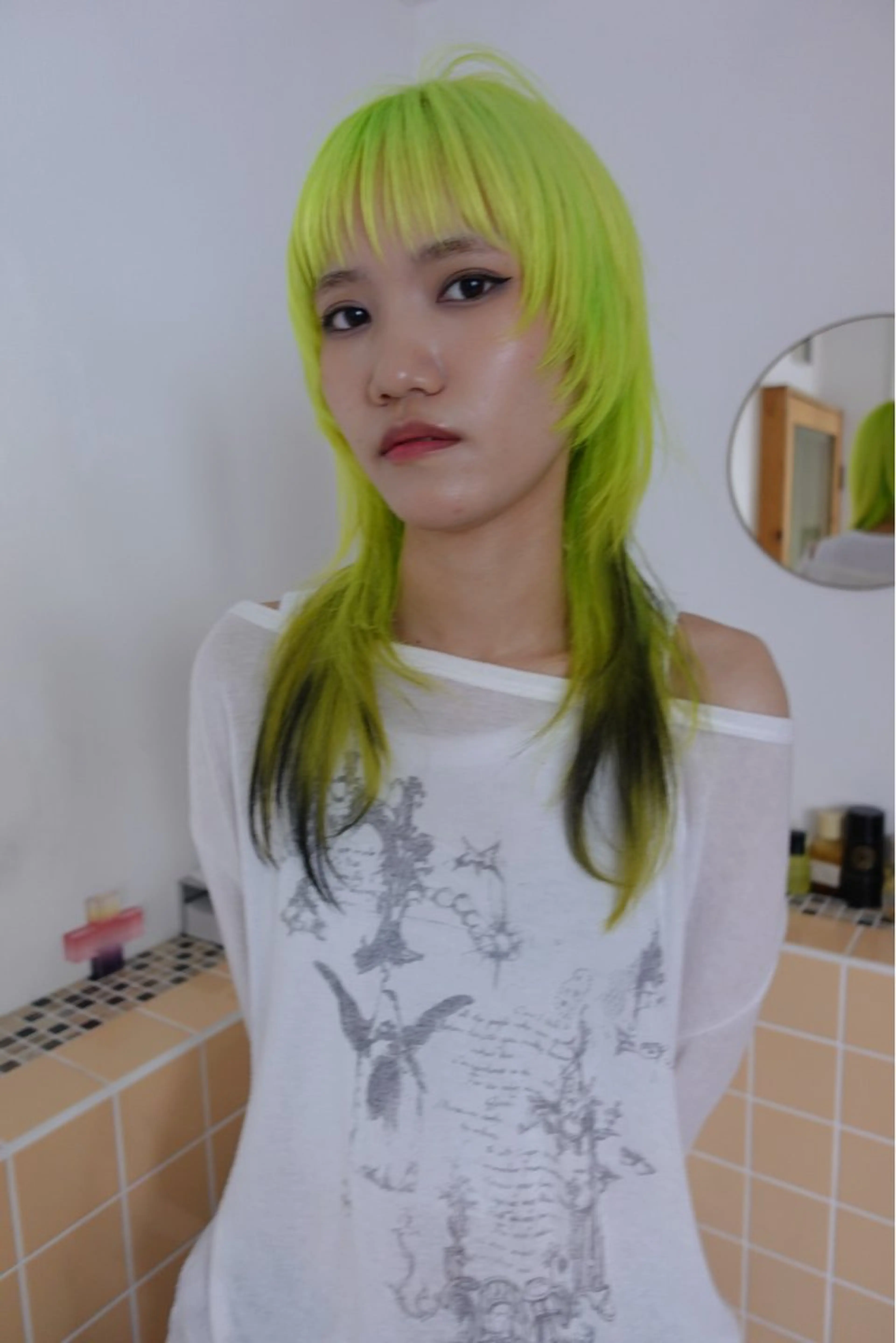 ロング カット sakura🌸 レイヤー/韓国ヘアのヘアスタイル