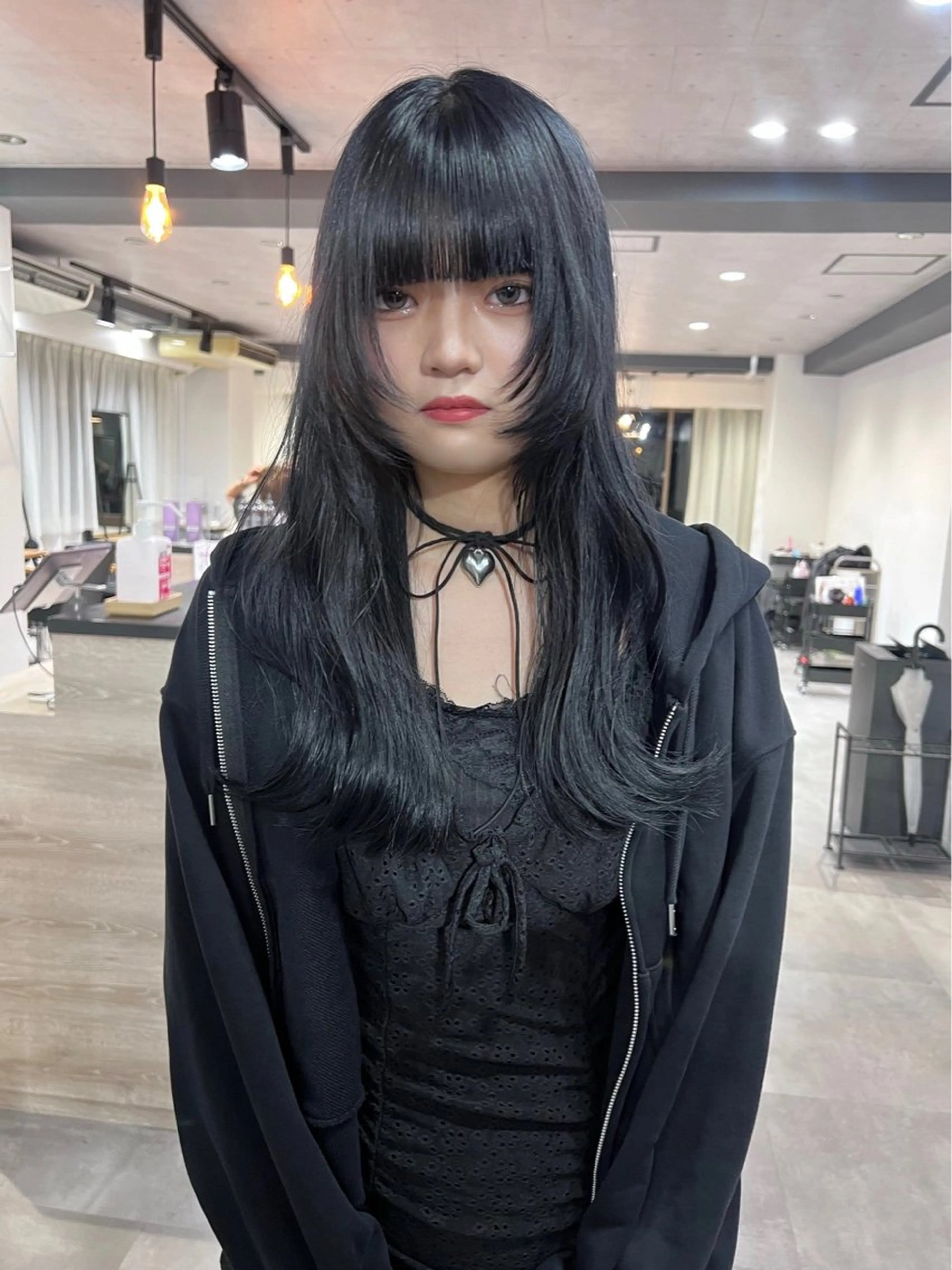 《ご新規様限定💗》ワンカラー☁️ ブリーチなし前頭カラー　⭐︎うる艶カラー　暖色◎の写真