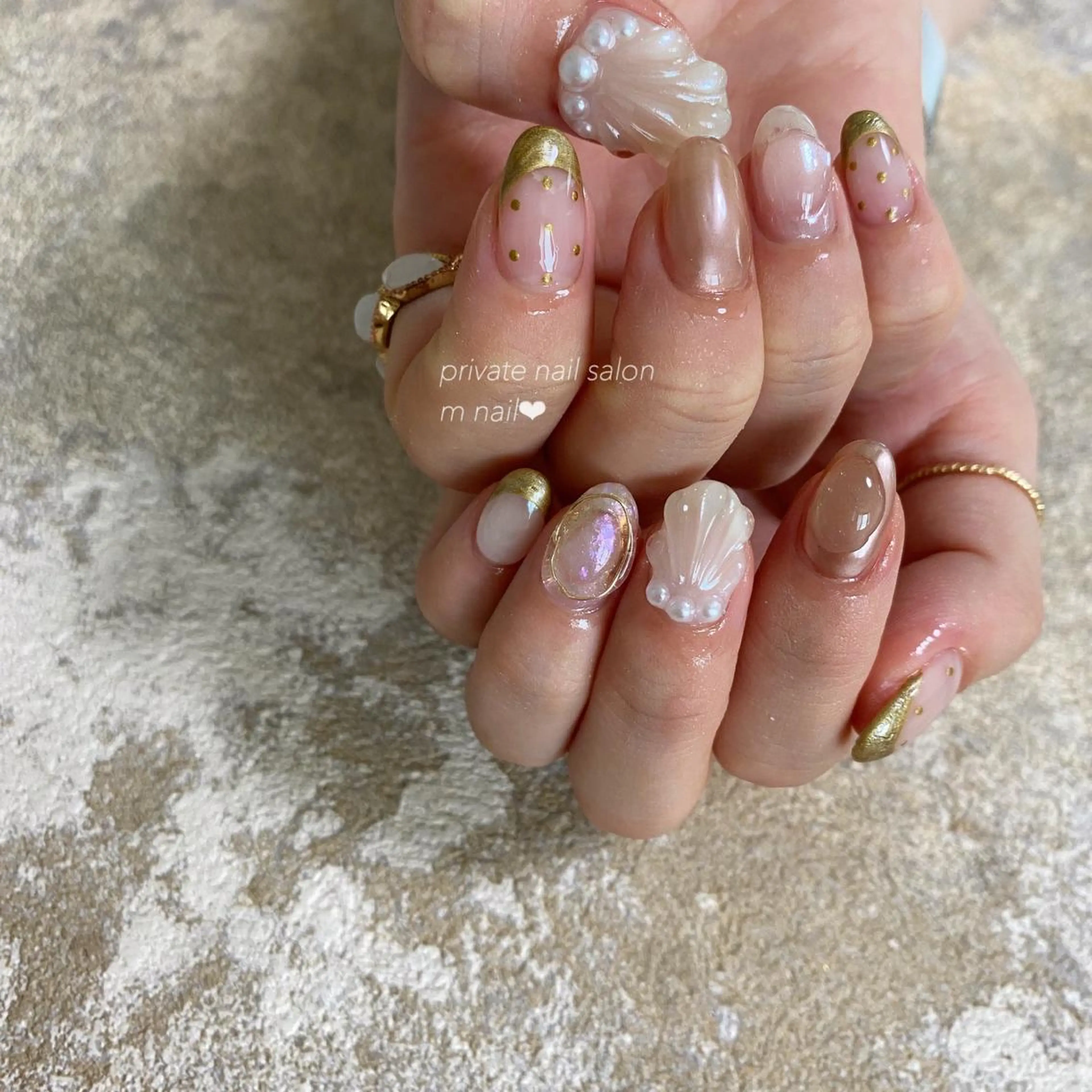 ネイル ハンドネイル 小河原 舞のネイルデザイン