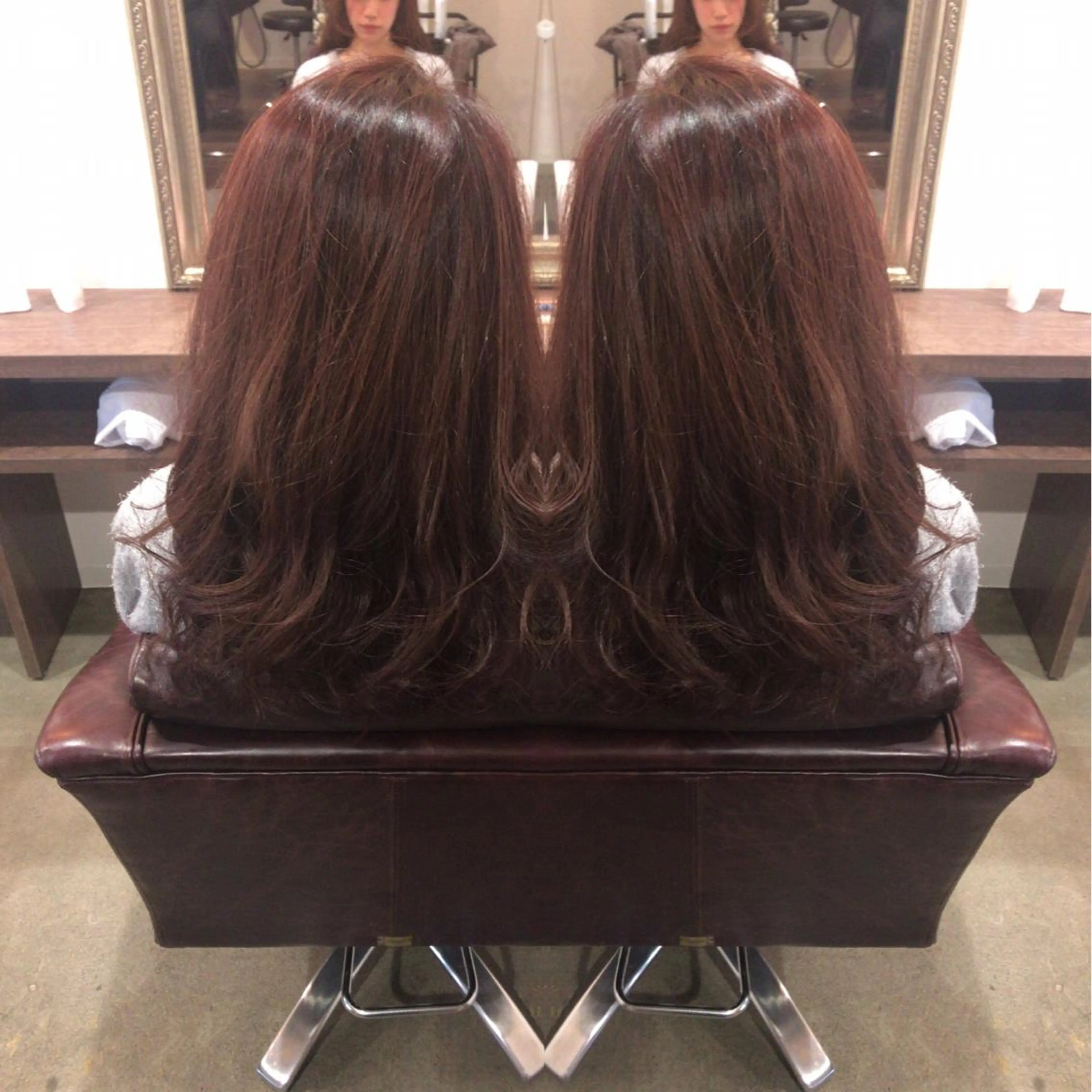 セミロング カラー haku  hair salon所属・レイヤーカット匠 イソザキノリユキのヘアスタイル