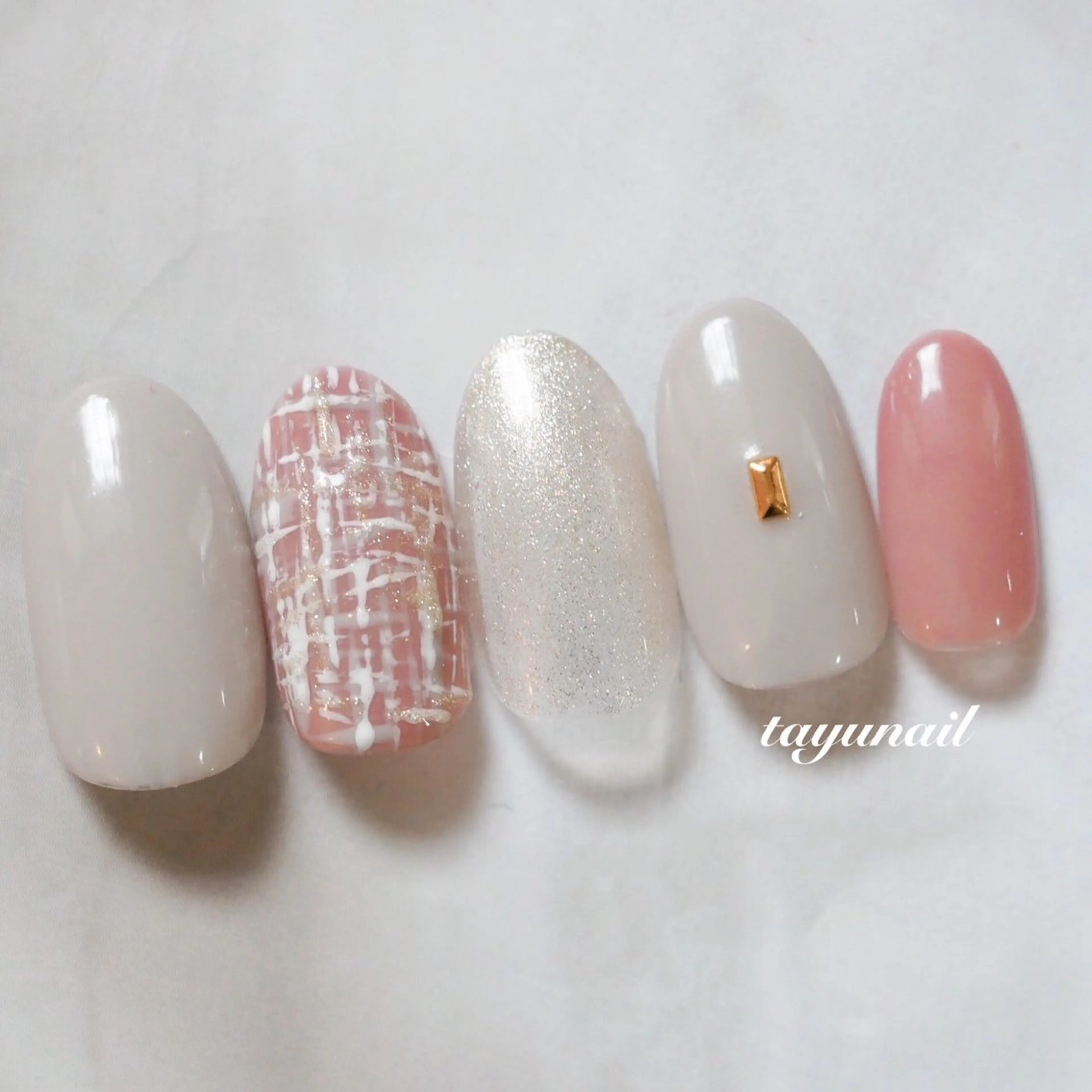ネイル アートネイル ジェルネイル パラジェル ハンドネイル ネイルサロン 【たゆnail】のネイルデザイン