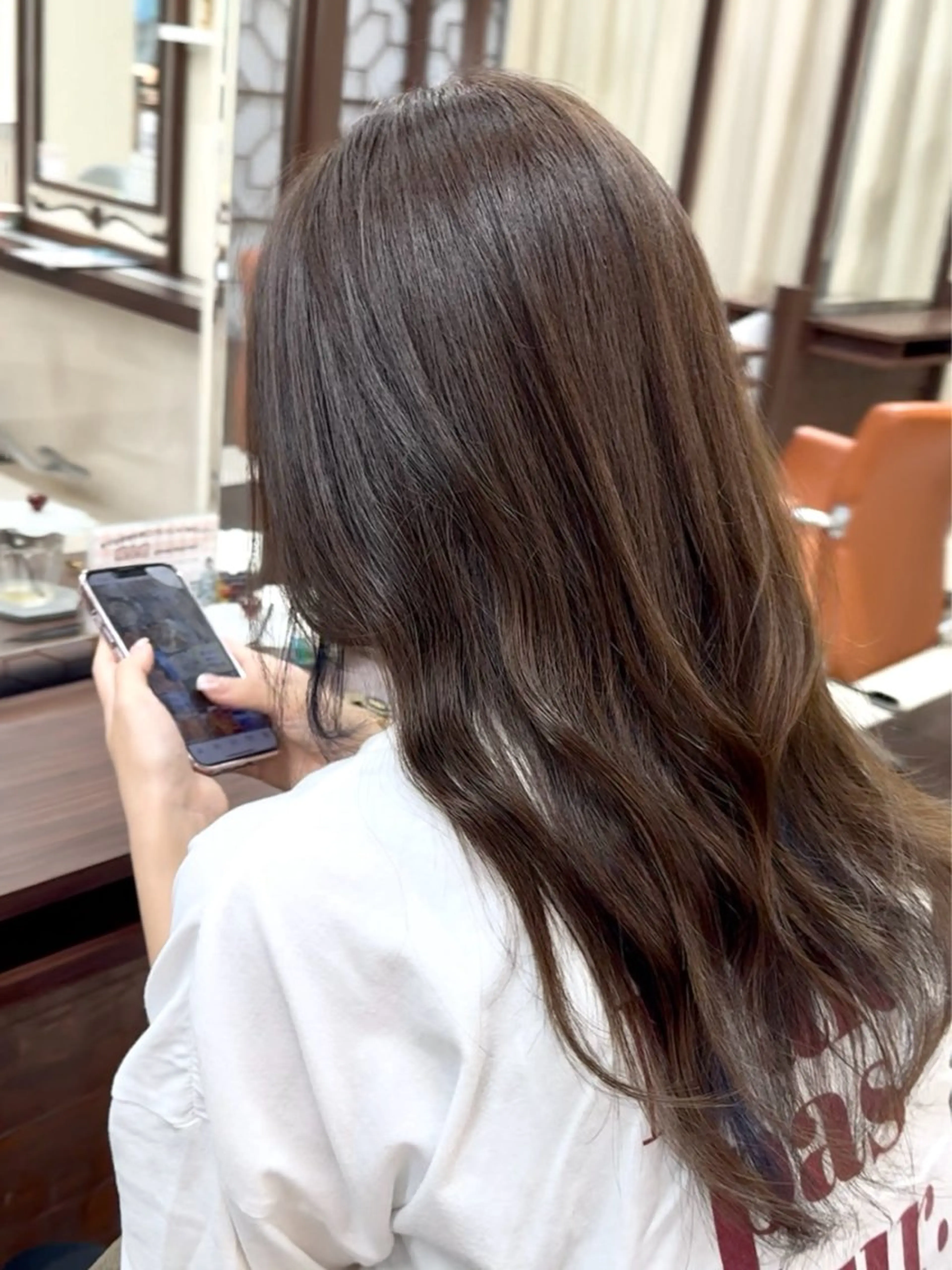 ロング カット 縮毛矯正 レイヤー職人・ 似合せ美容師そうまのヘアスタイル