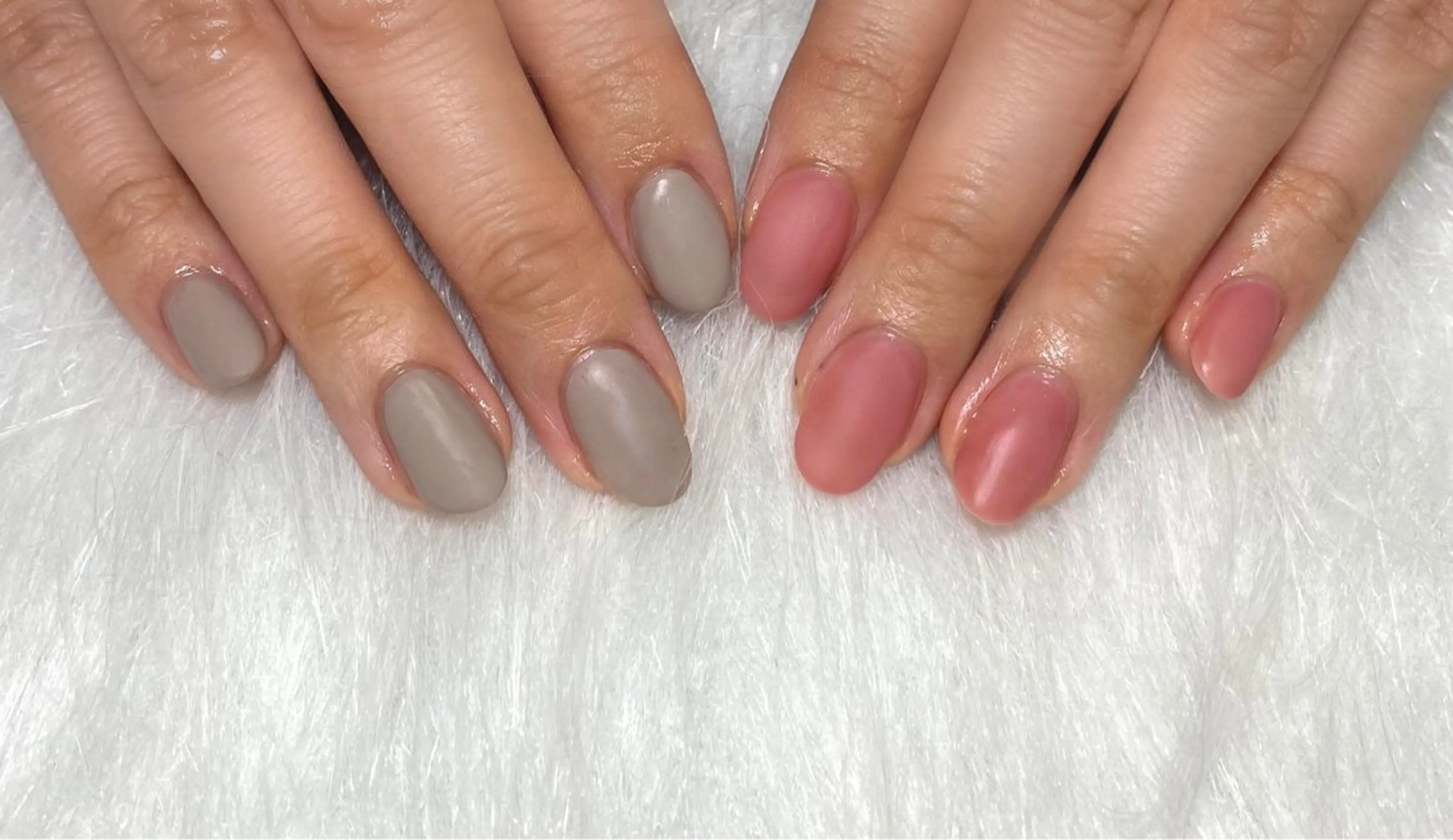 ネイル マットネイル ワンカラーネイル Lea nail所属・Lea nailのネイルデザイン