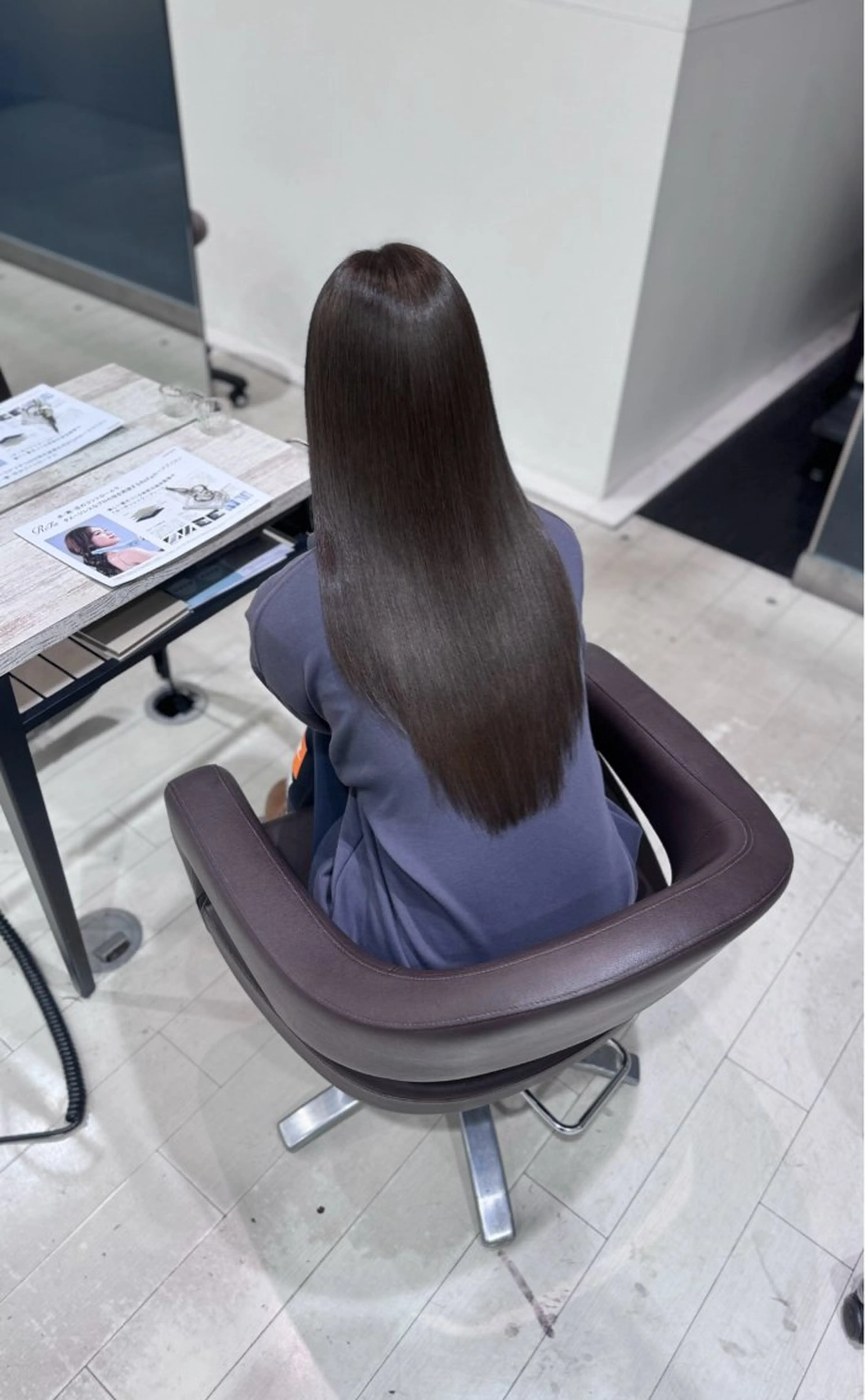 ロング 西川 凌摩のヘアスタイル