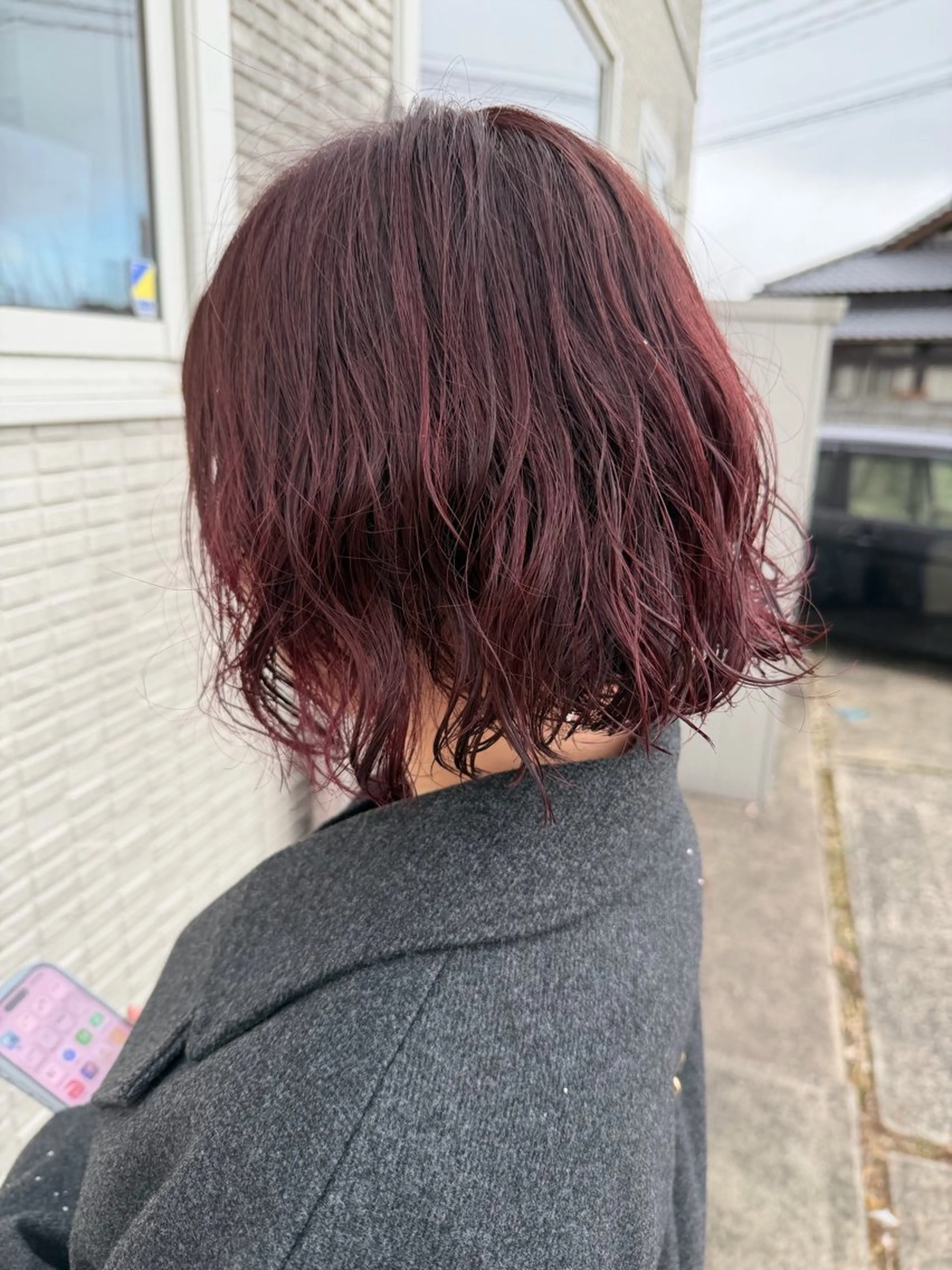 ショート パーマ カット ヘアカラー トリートメント 木村 彩花のヘアスタイル