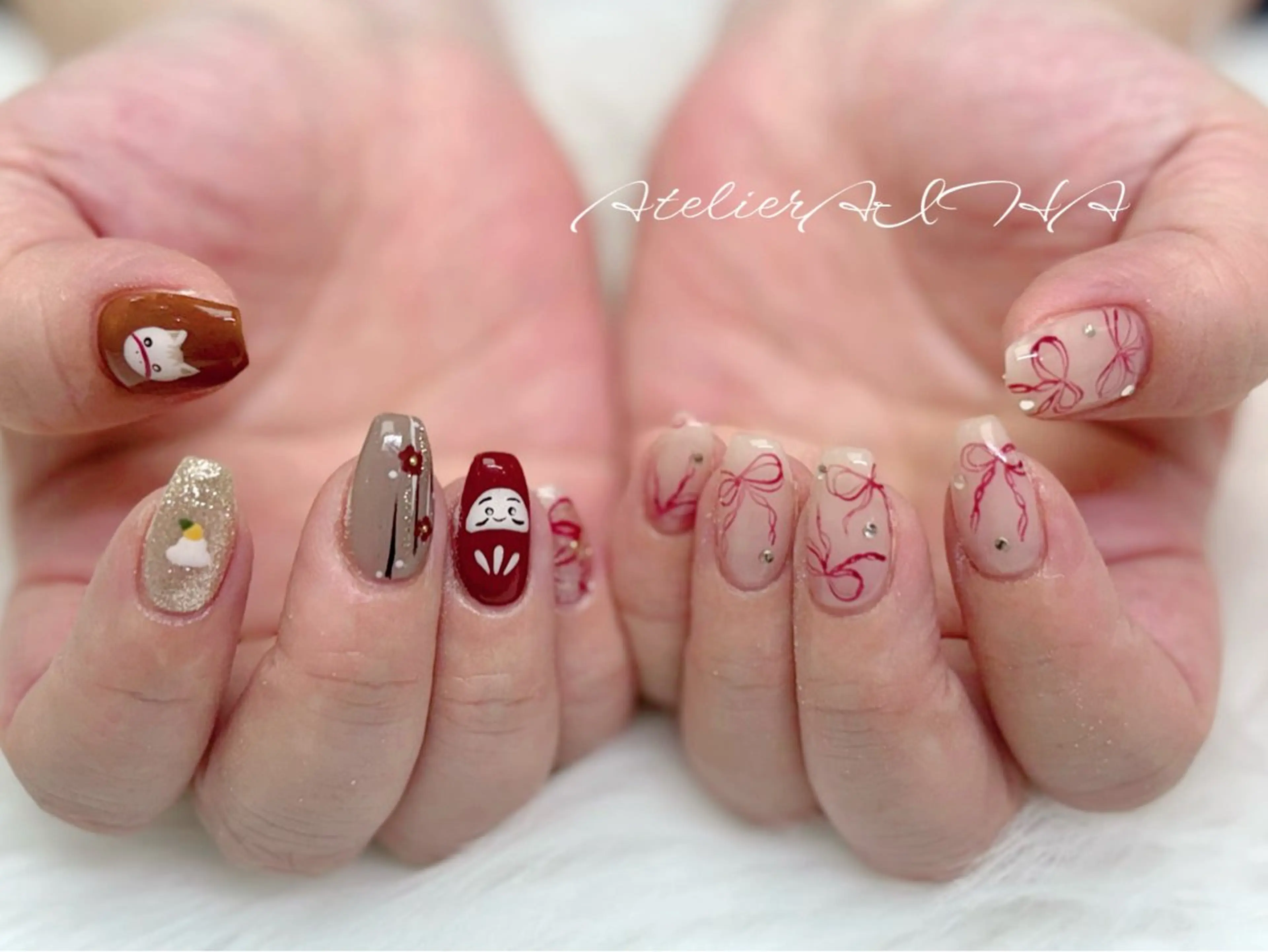 ネイル ハンドネイル アトリエAIHA所属・アトリエAIHA★ フィルイン推奨サロンのネイルデザイン