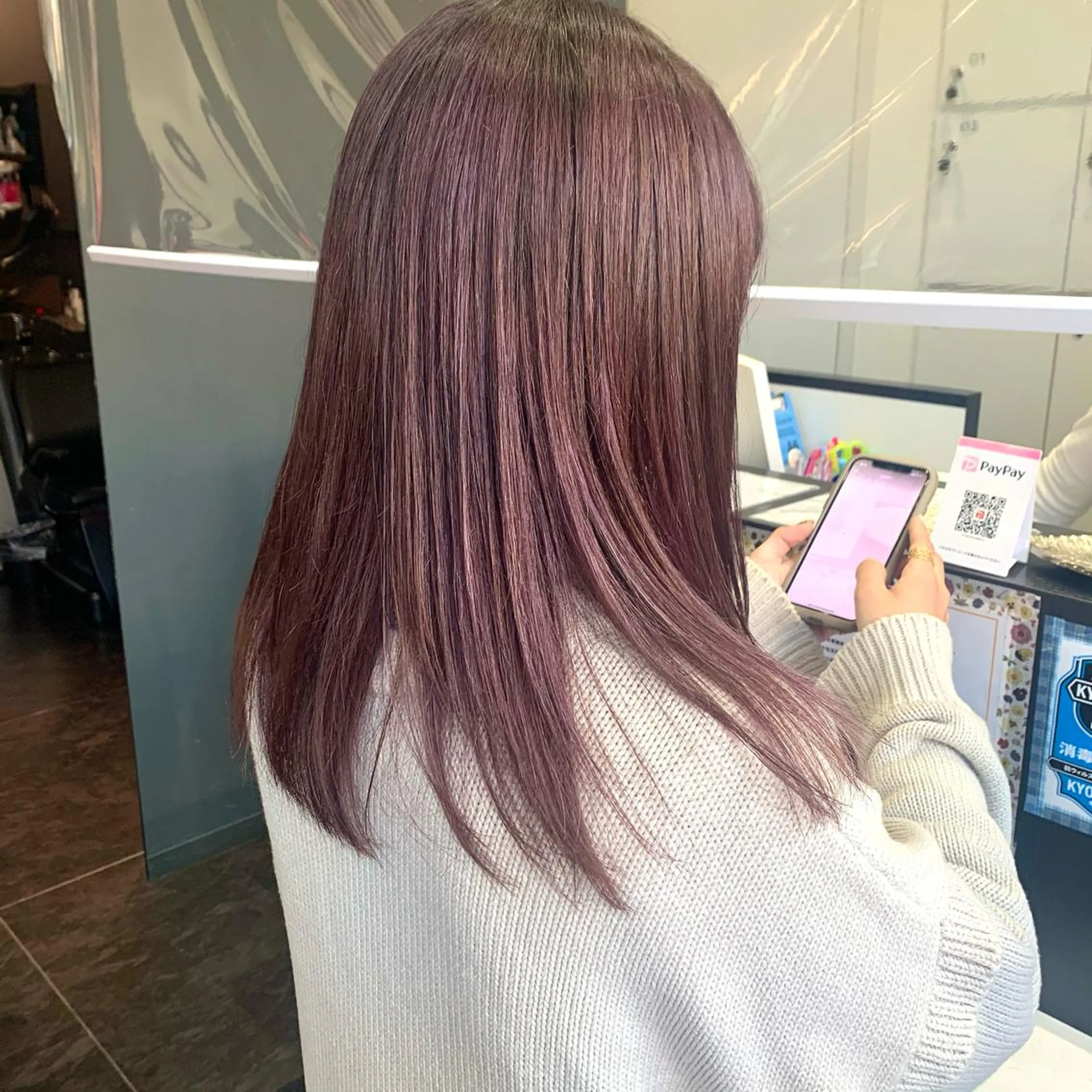 セミロング カラー 𖧷 ⁺. 大人ヘア Yui 𓂃𓈒𓏸のヘアスタイル