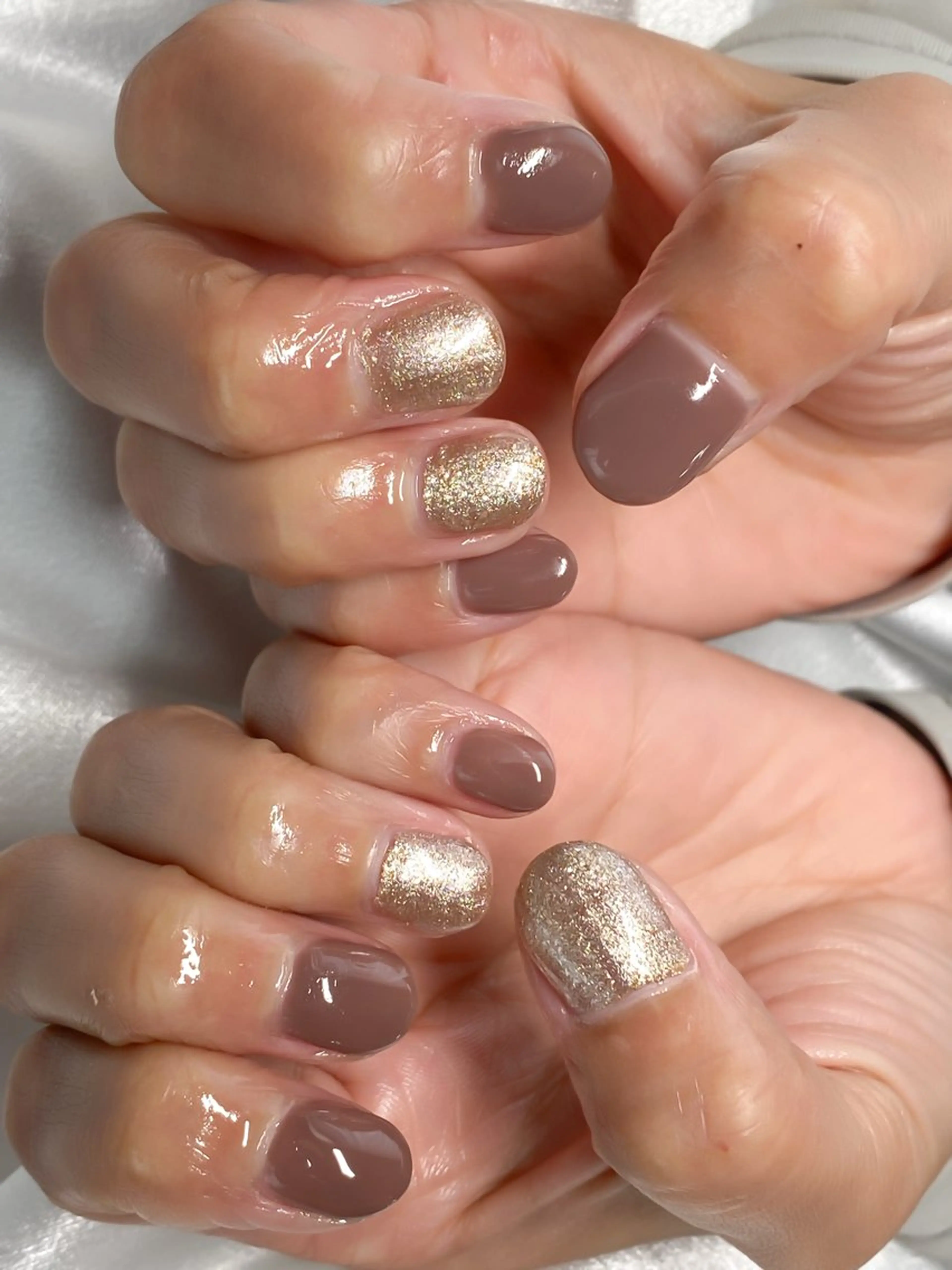 ネイル シンプルネイル ハンドネイル フットネイル nail salon Ecloreのネイルデザイン