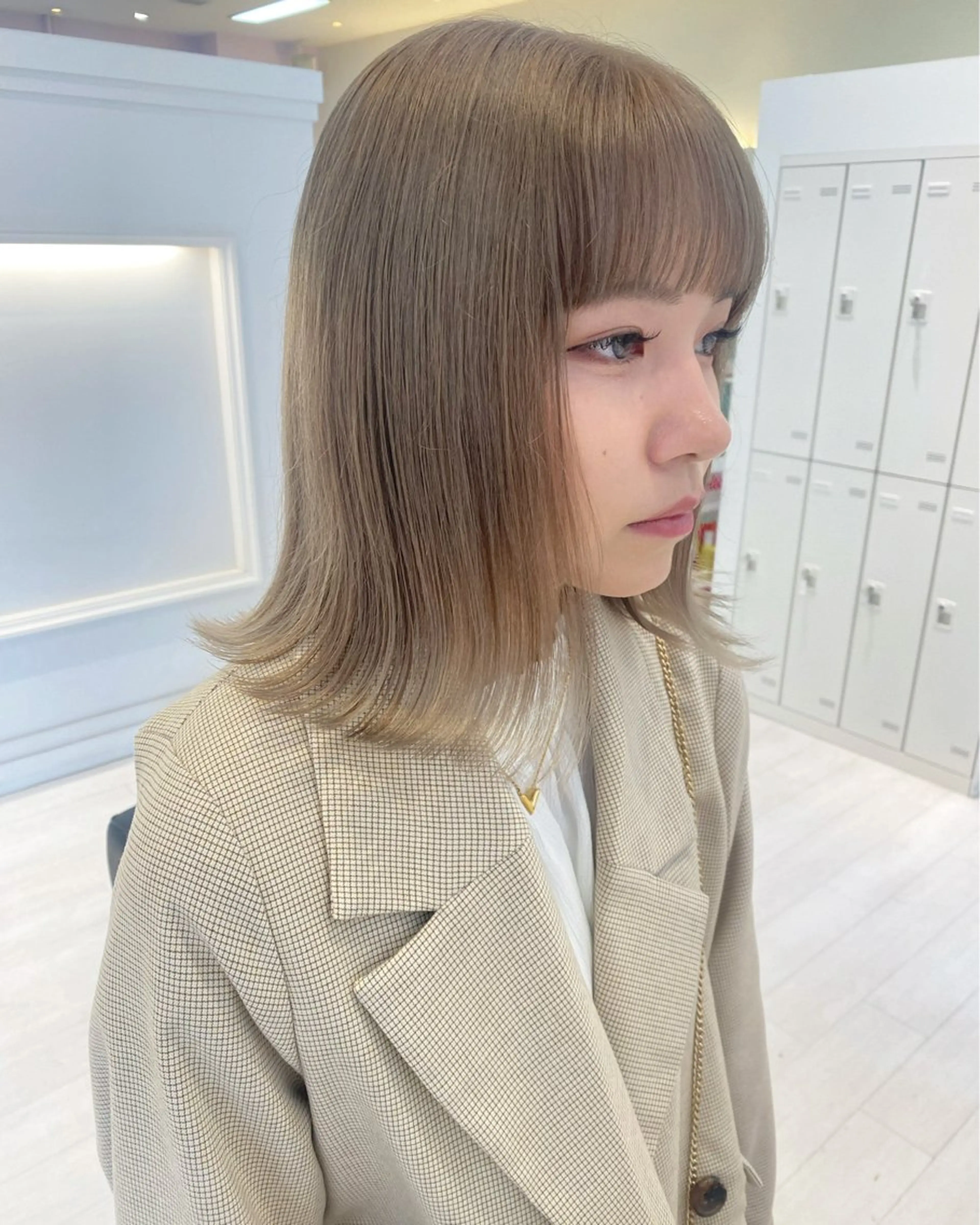 セミロング Okamura Chisatoのヘアスタイル