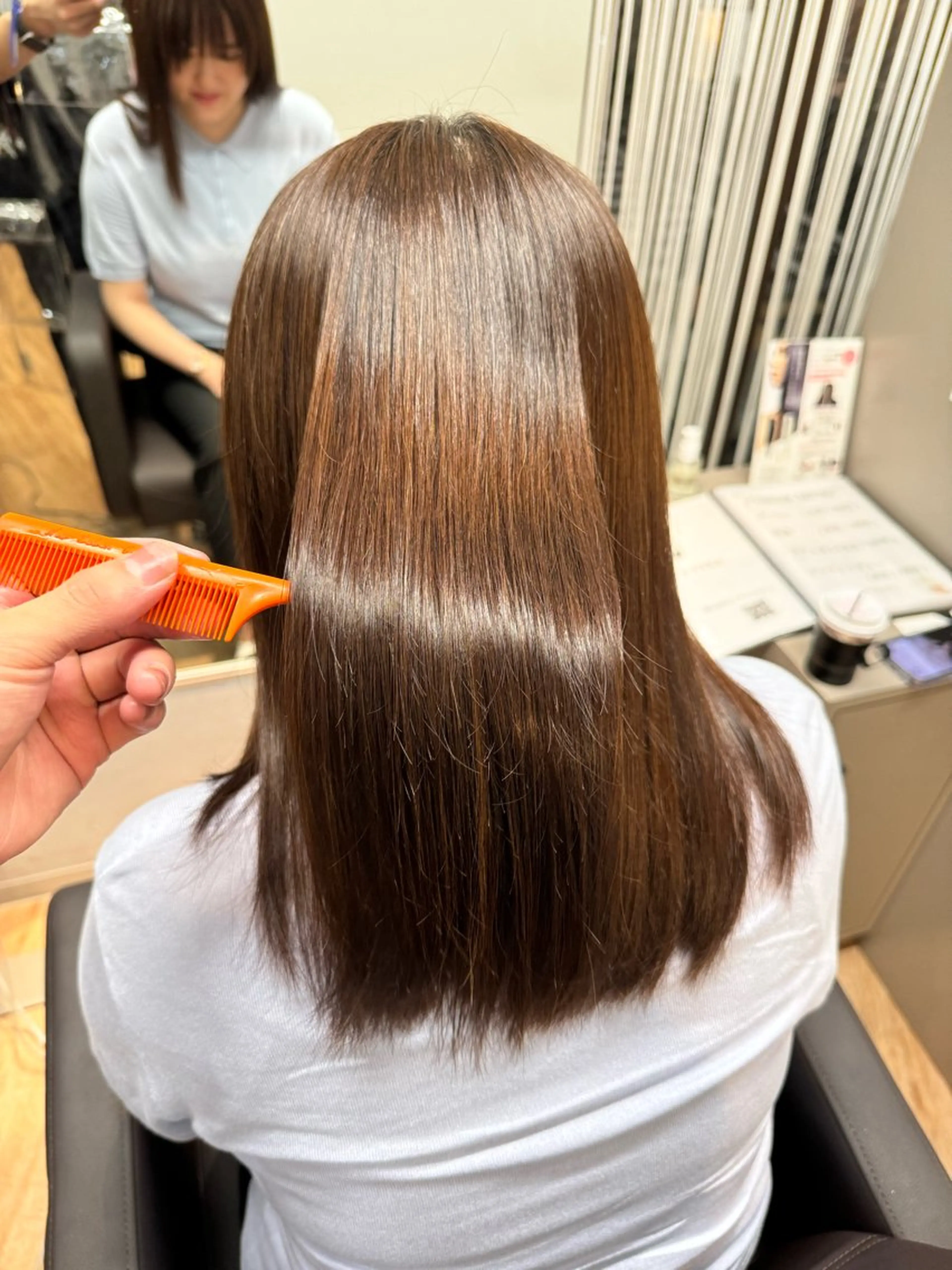 セミロング トリートメント 箕面/ボブ/ 髪質改善/加藤優眞のヘアスタイル