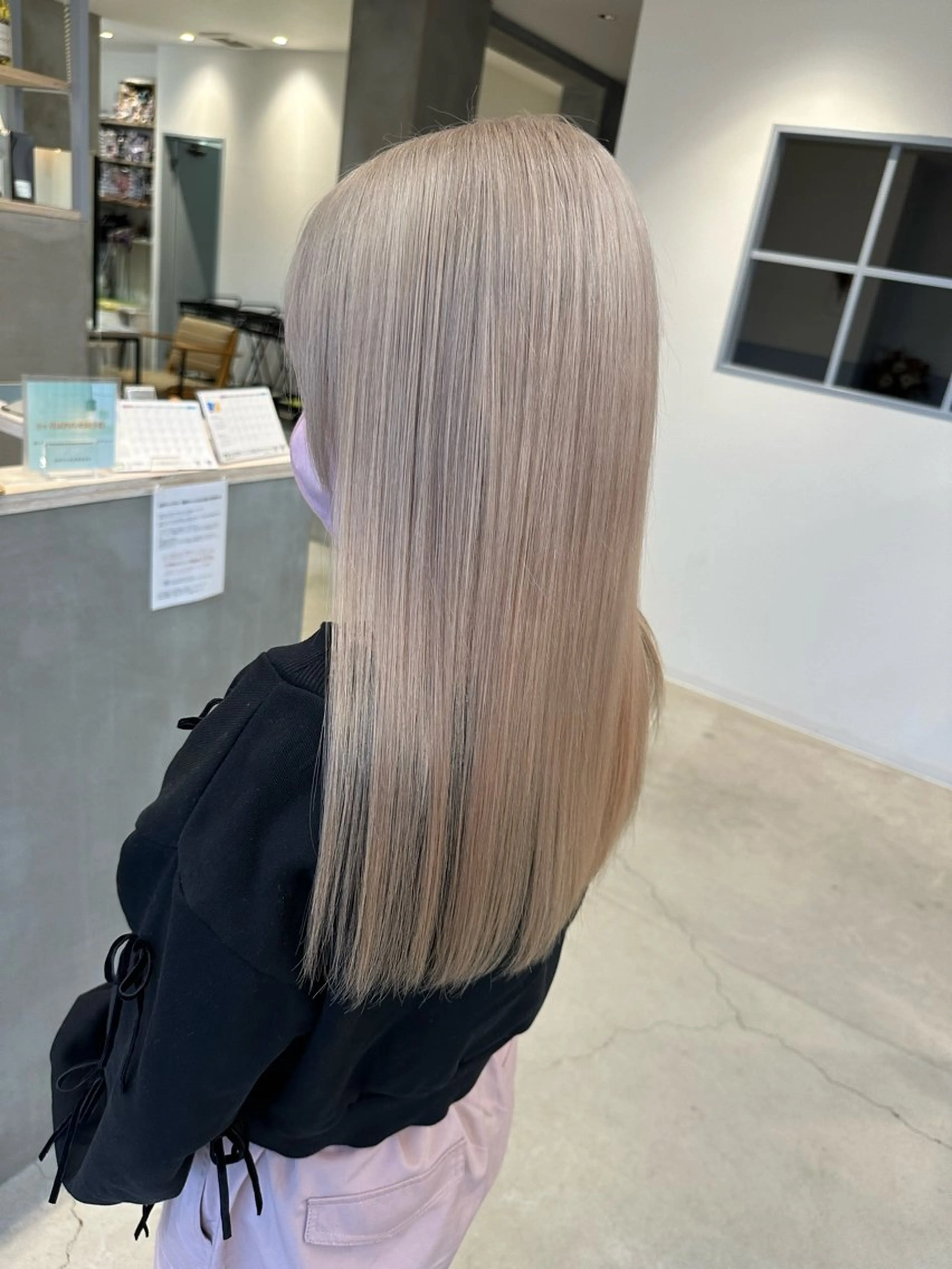 カラー miu🌝 ハイライト/一宮のヘアスタイル