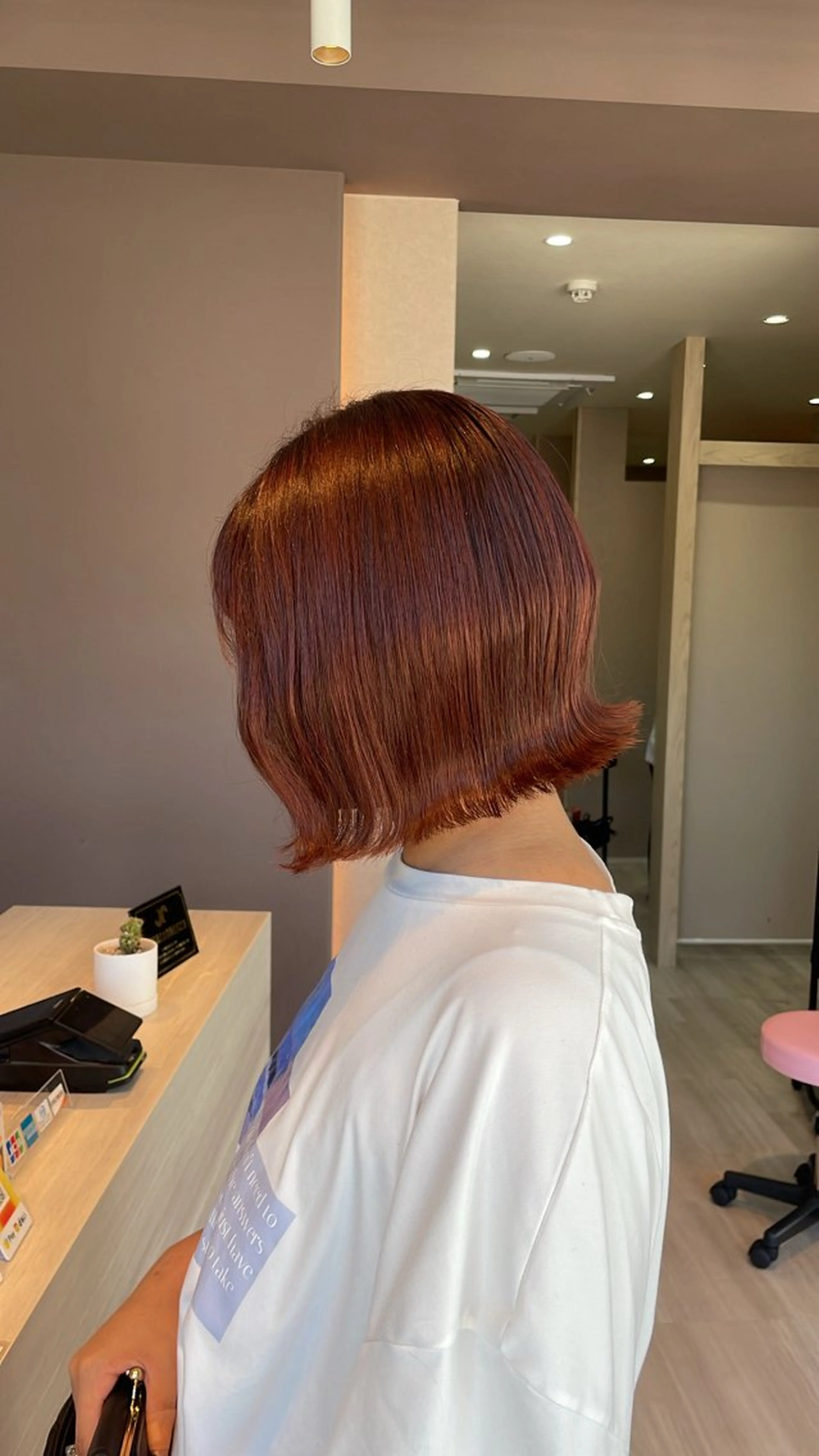 ミディアム カラー 岐阜/各務原 スタイリスト🎀のヘアスタイル