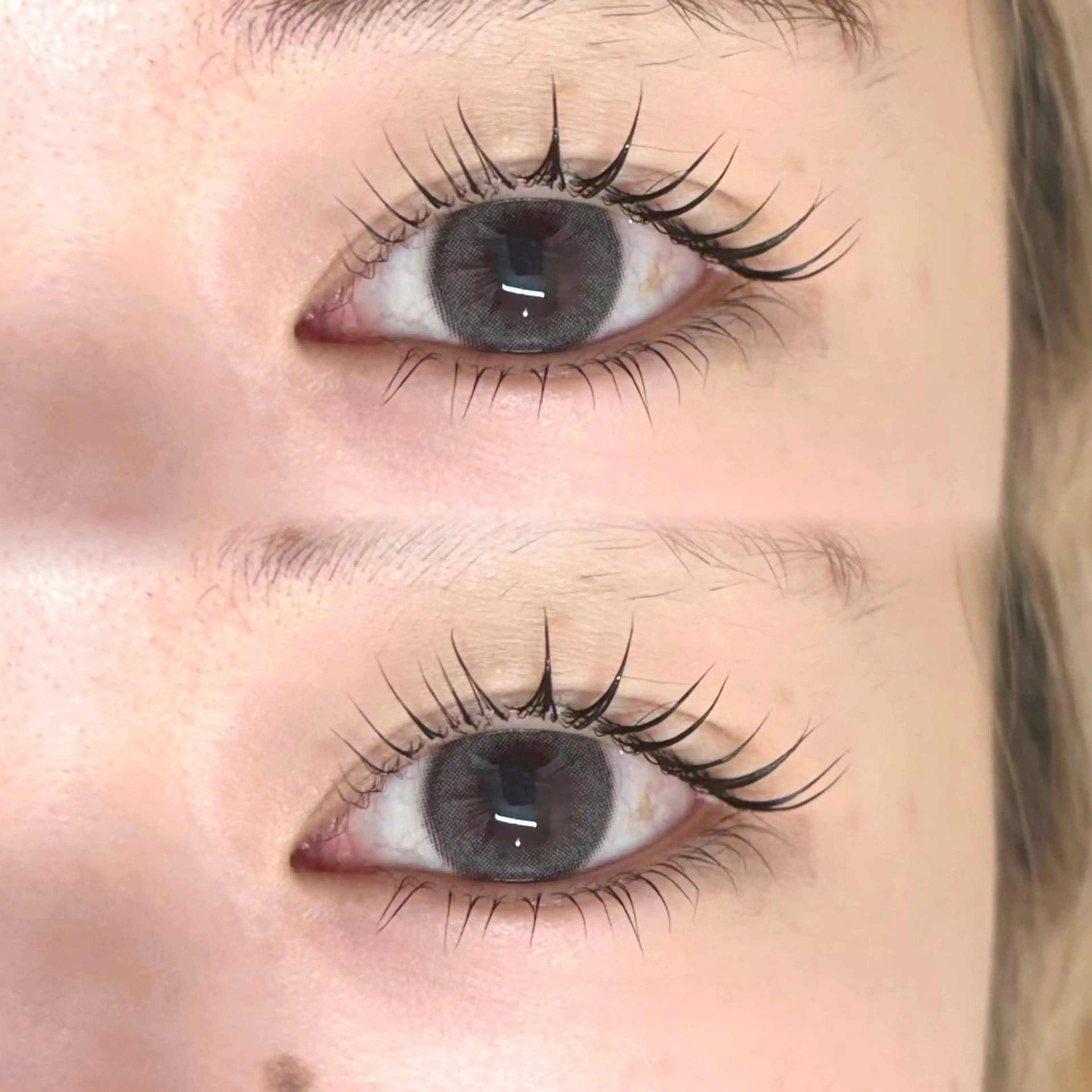 マツエク・マツパ 束感まつ毛 下まつげエクステ マツパ meg .のマツエク・マツパデザイン