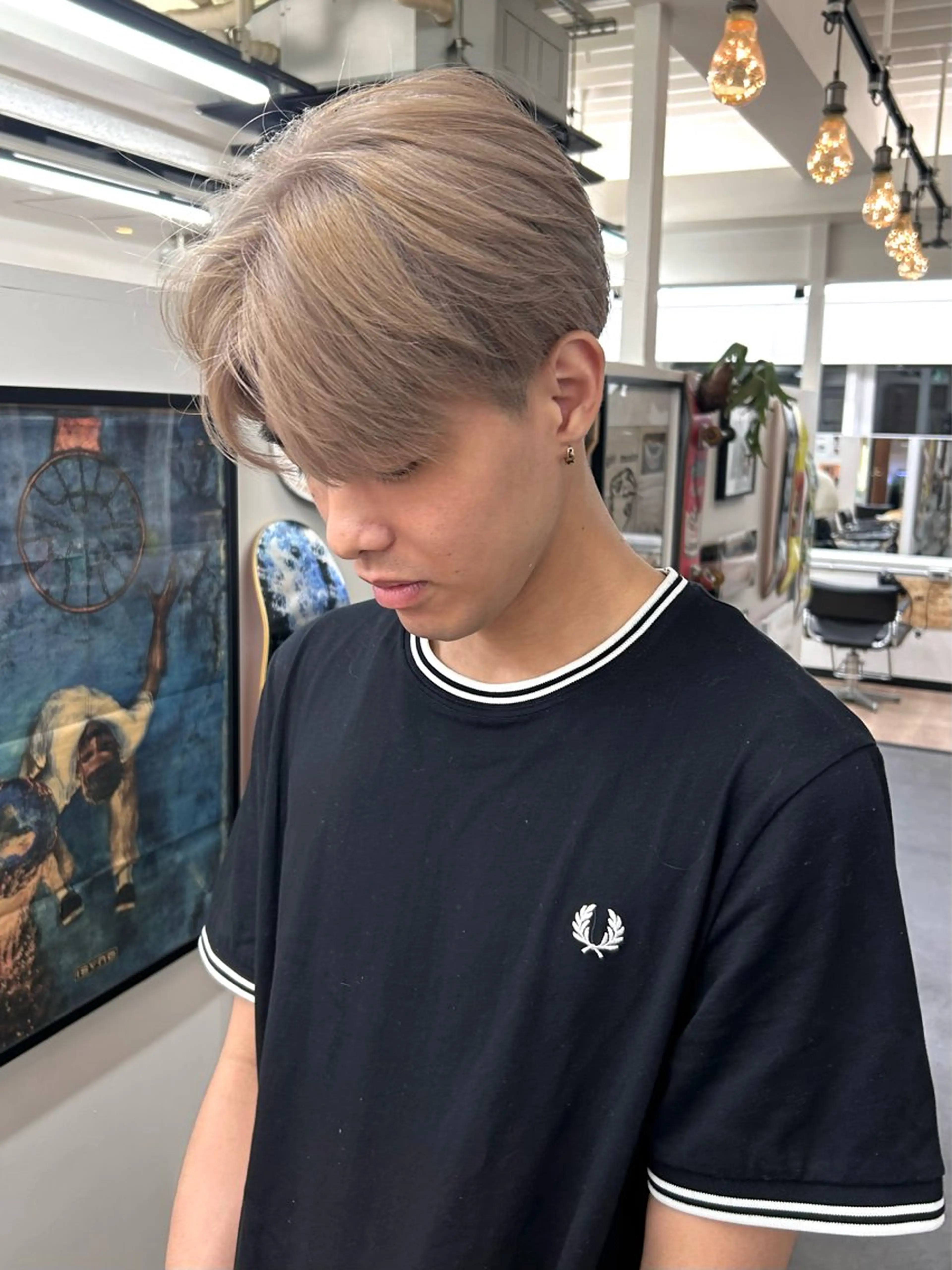 ショート ヘアカラー レイヤー・ボブカット ／もえまる🌻のヘアスタイル