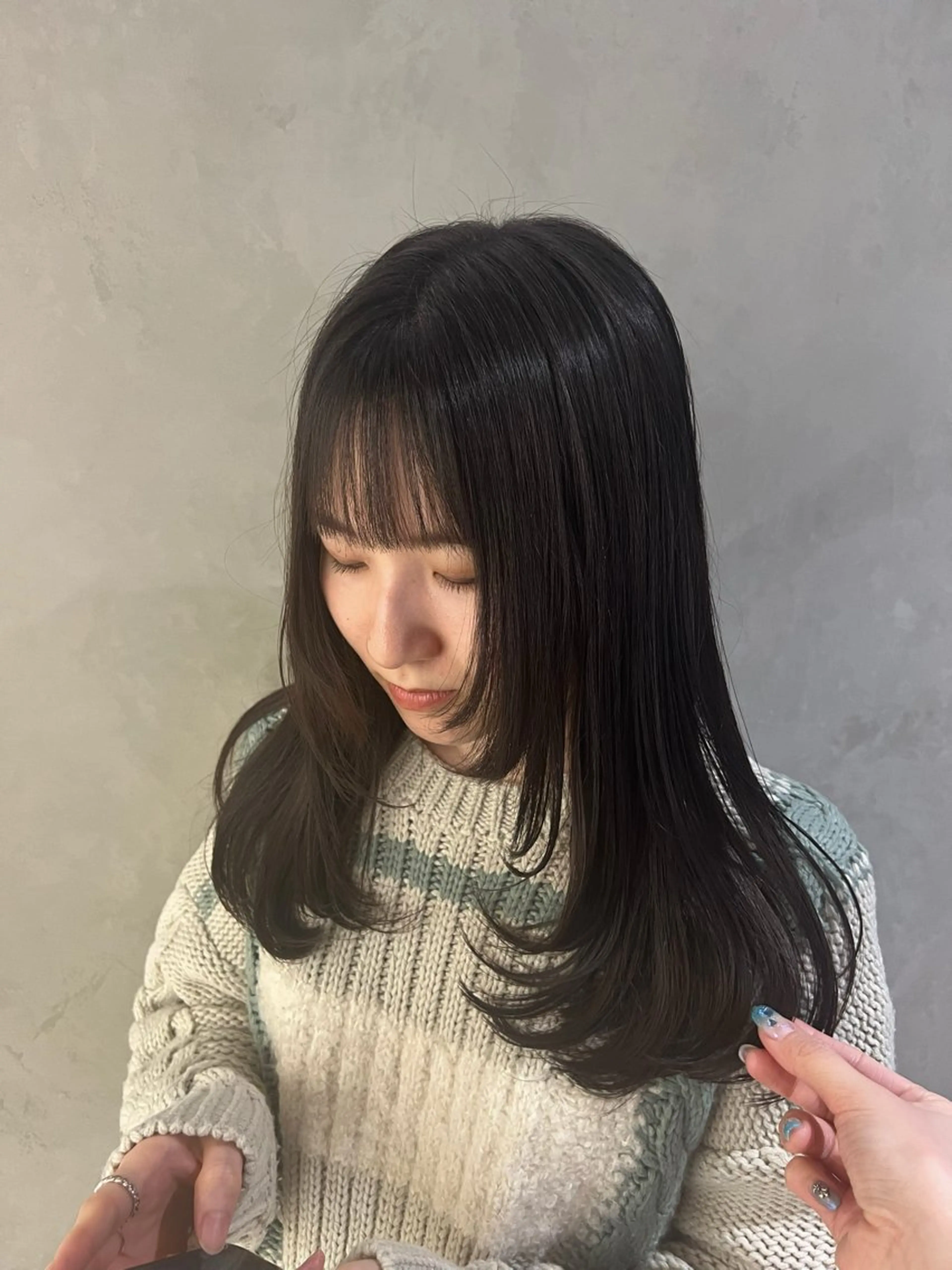 ロング Nﾟdeseo✂︎ HARUKAのヘアスタイル