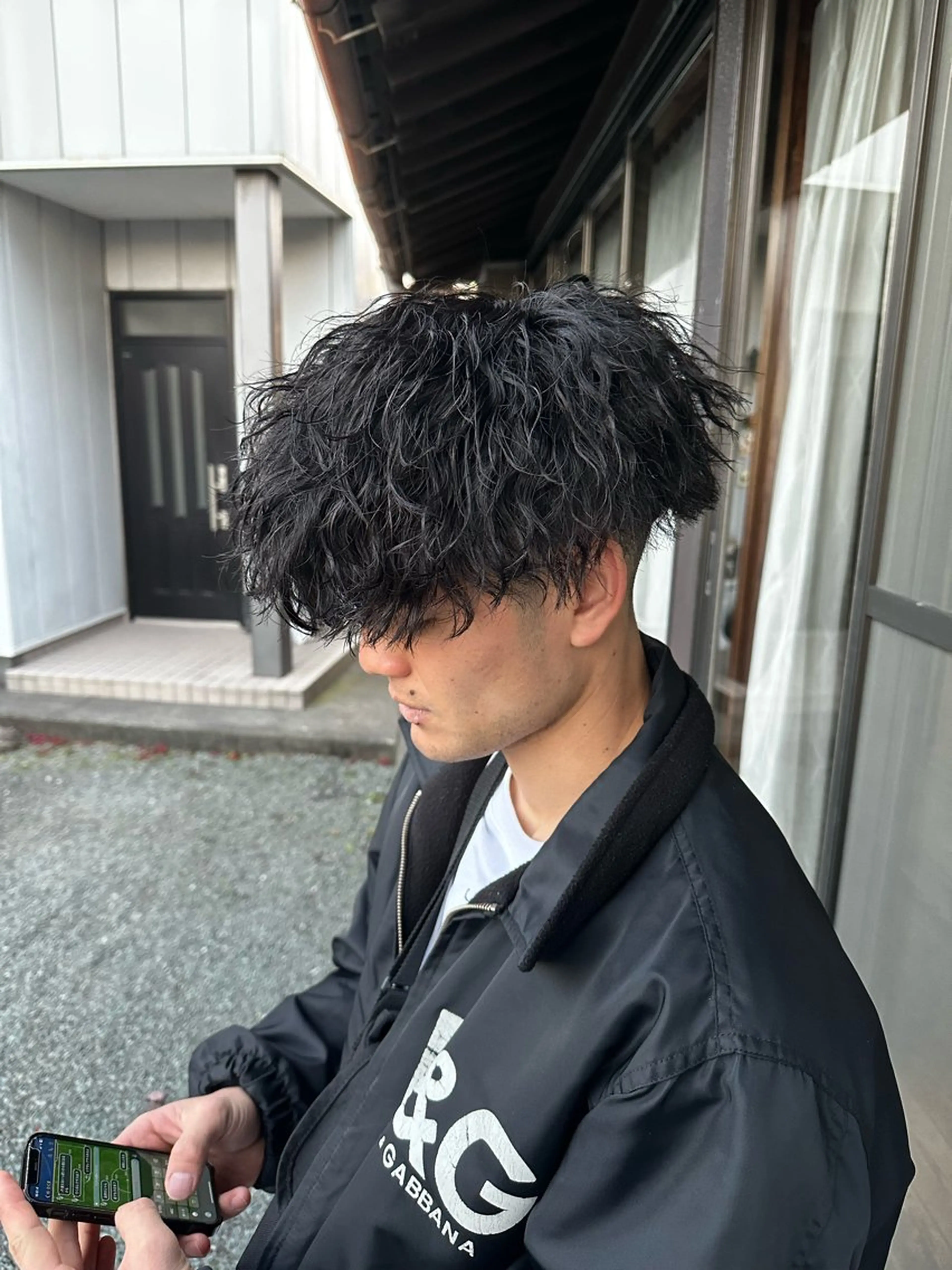 ショート パーマ ツイストスパイラルパーマ スパイラルパーマ カット パーマ トリートメント TELA HAIR 副代表RIKUのヘアスタイル