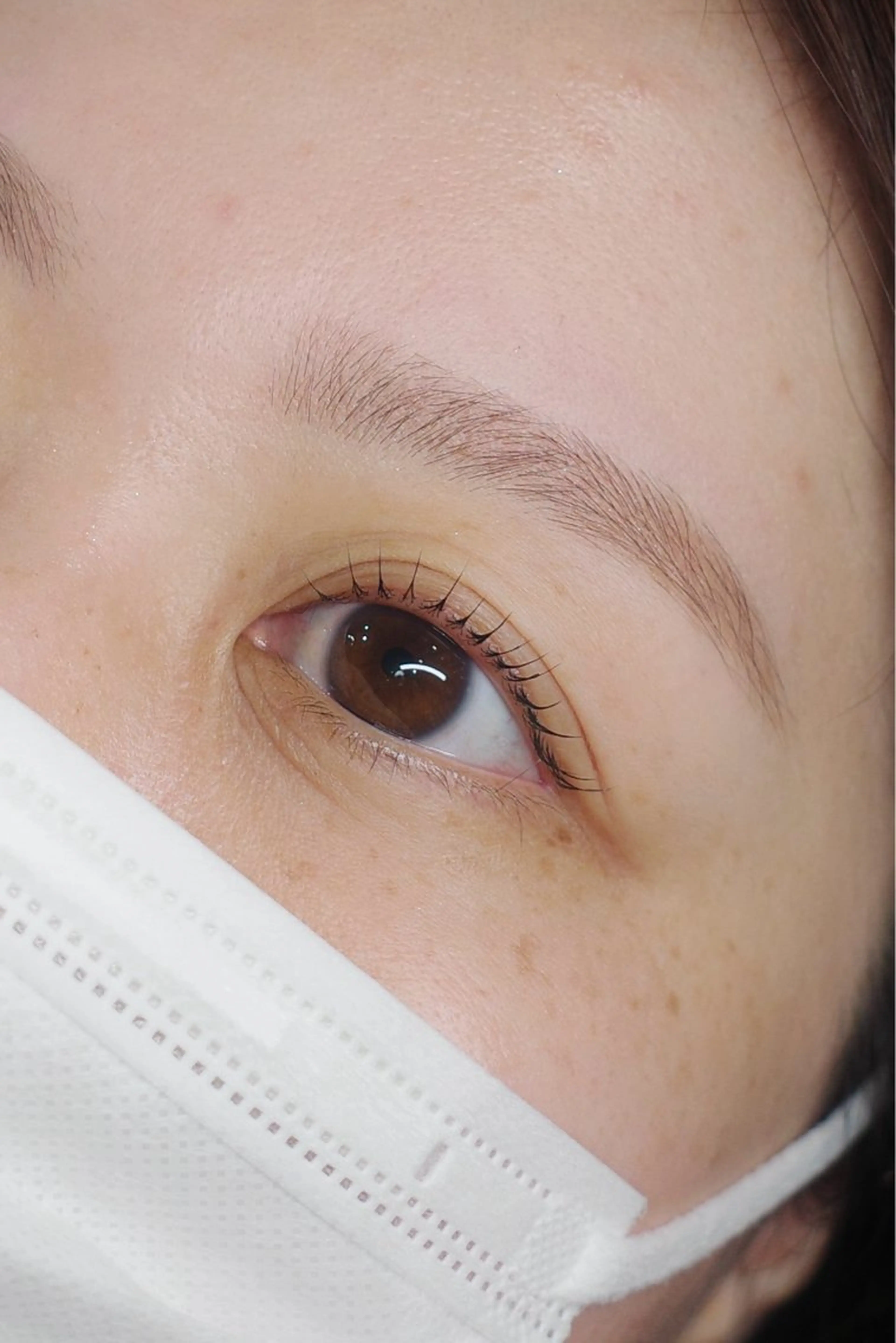 眉毛アイブロウwax（メイクあり・メイクレクチャーなし）の写真