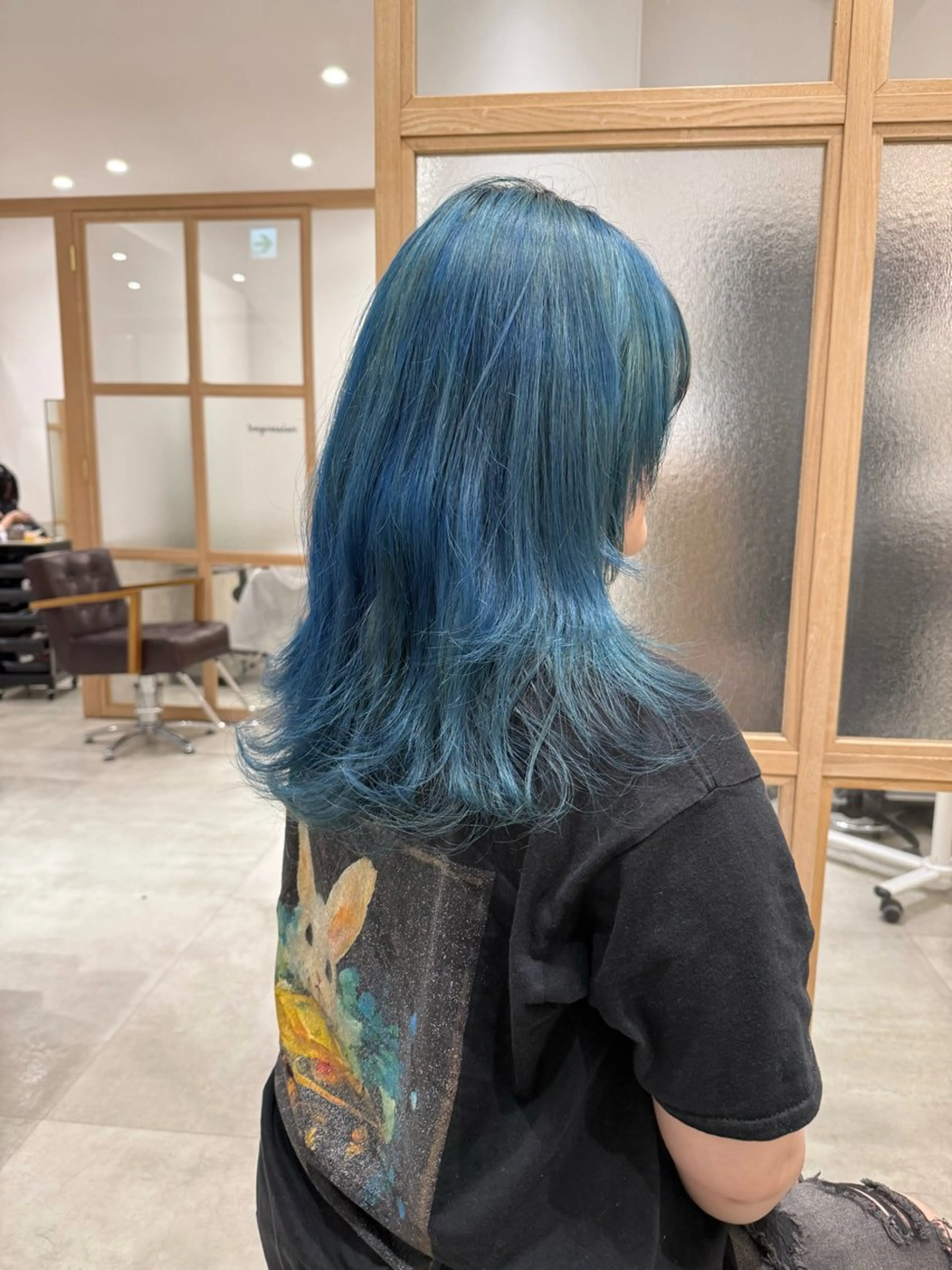 セミロング カット ヘアカラー トリートメント 𓍯柔らかhair 𓍯 yukinoのヘアスタイル