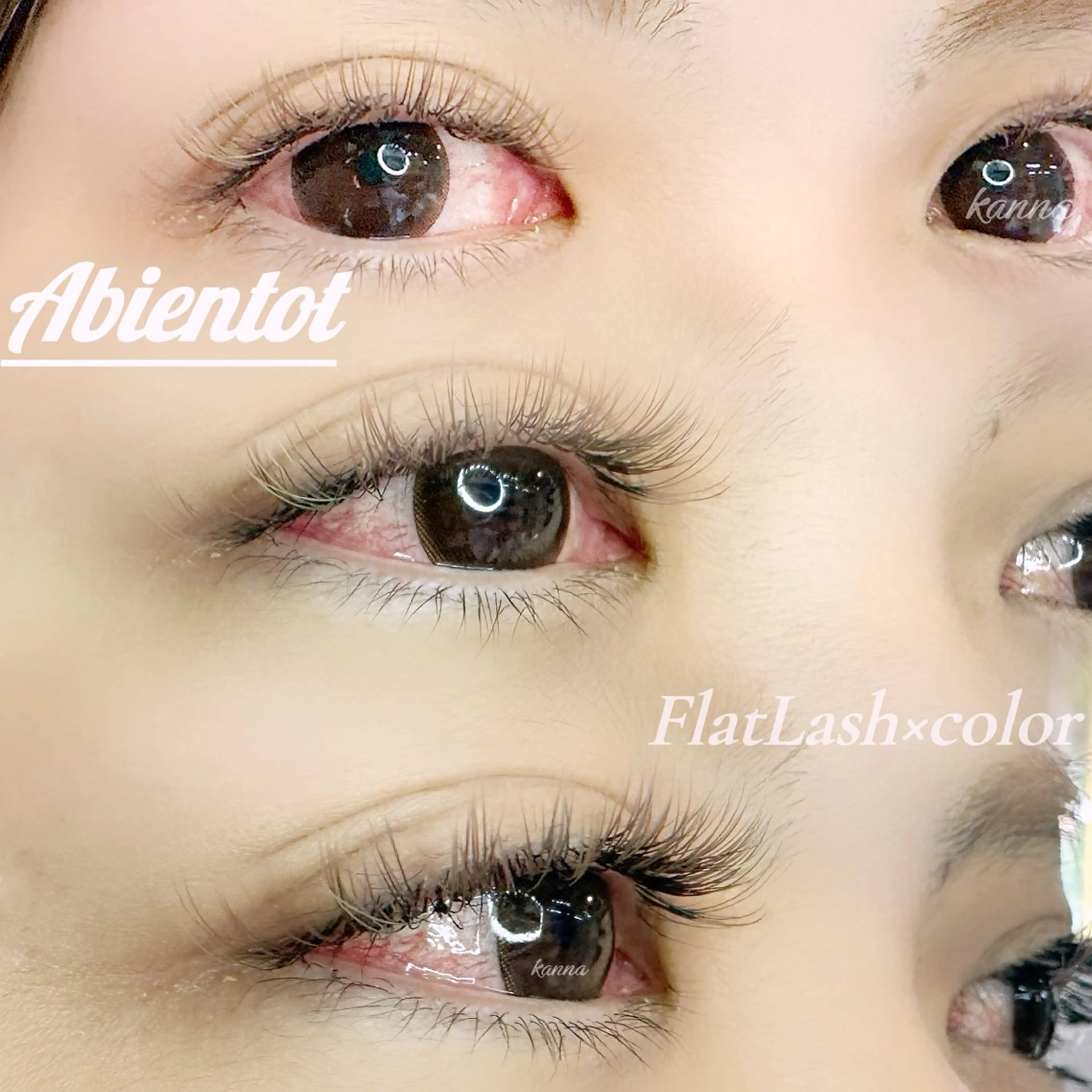 マツエク・マツパ Abientot Kannaのマツエク・マツパデザイン