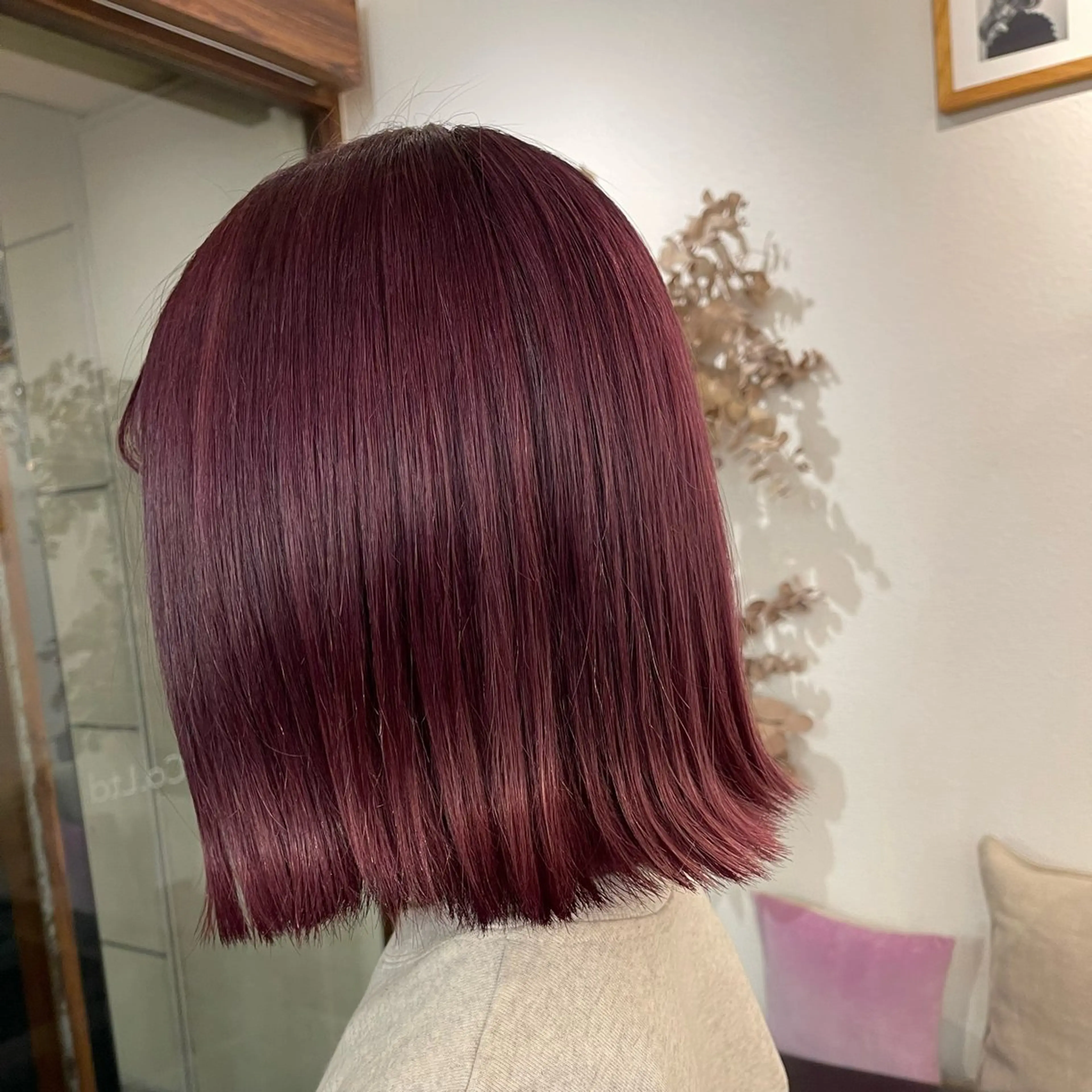 ショート 切りっぱなしボブ ボブ 武藤 彩 ⌇カットモデル募集✂のヘアスタイル