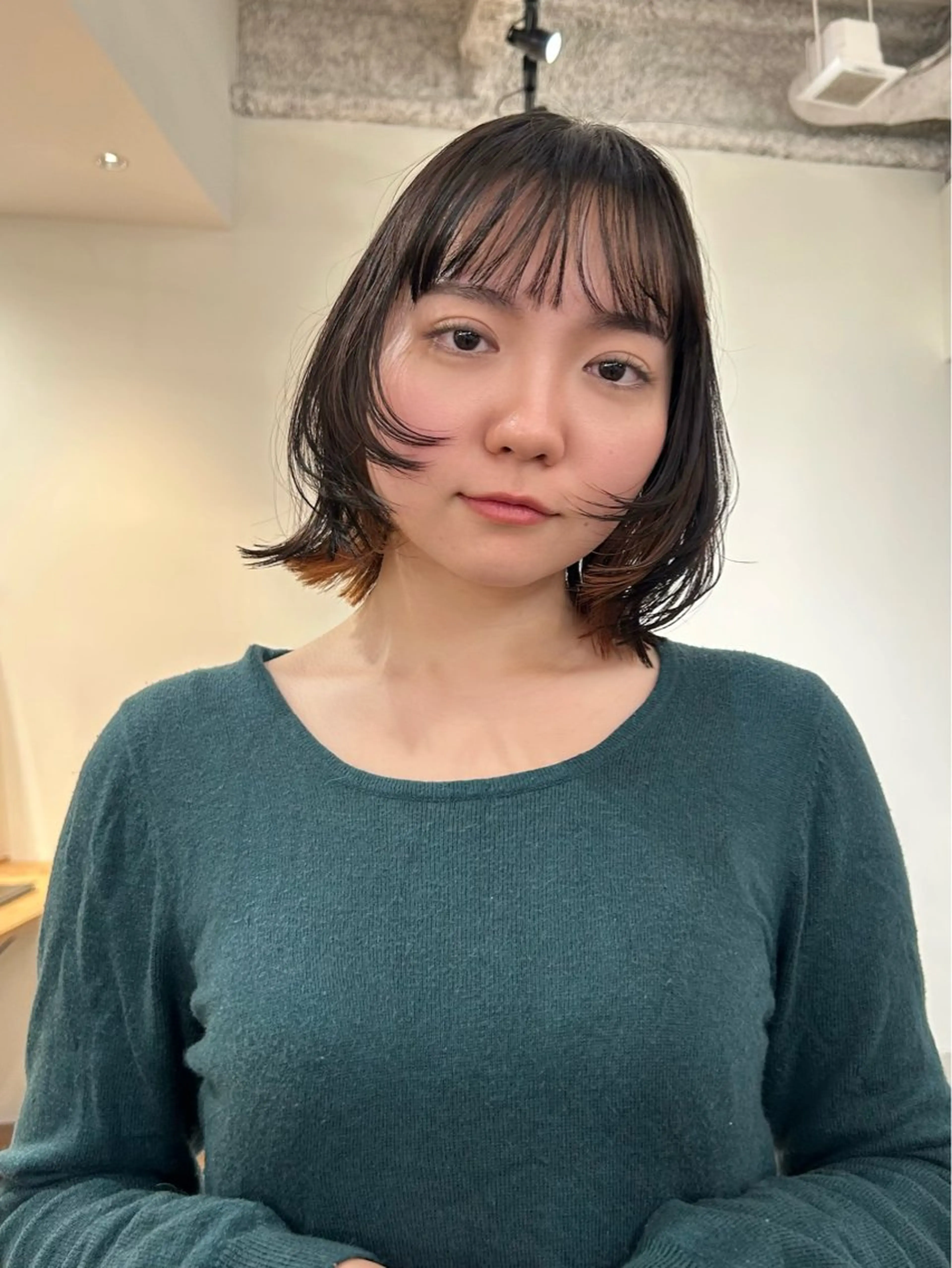 ショート ボブ 顔周りカット レイヤーカット カット ボブ/レイヤー 大阪梅田/きょうかのヘアスタイル