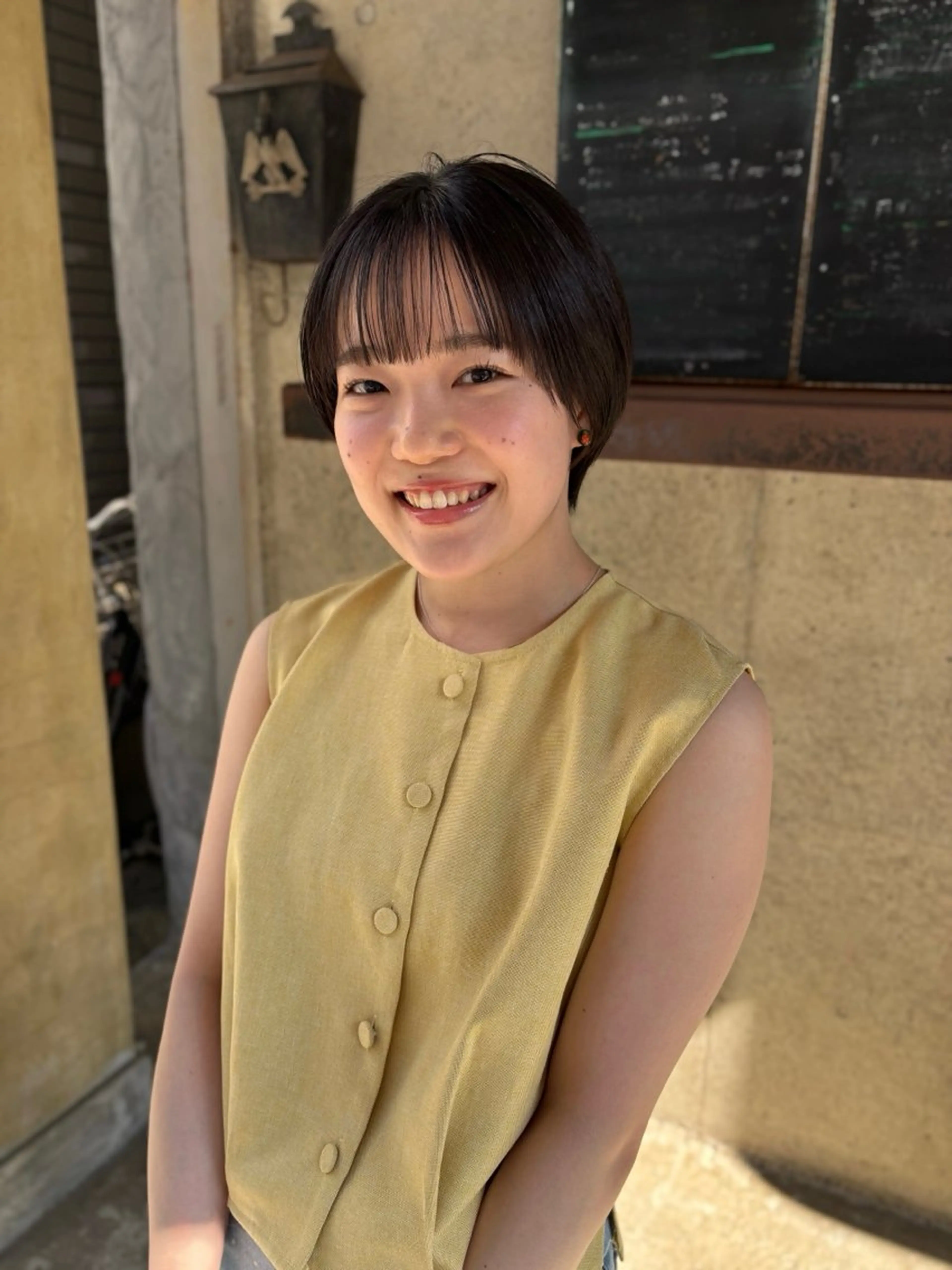 ショート ショートヘア カット 水原波津輝/ボブ /ニュアンスパーマのヘアスタイル