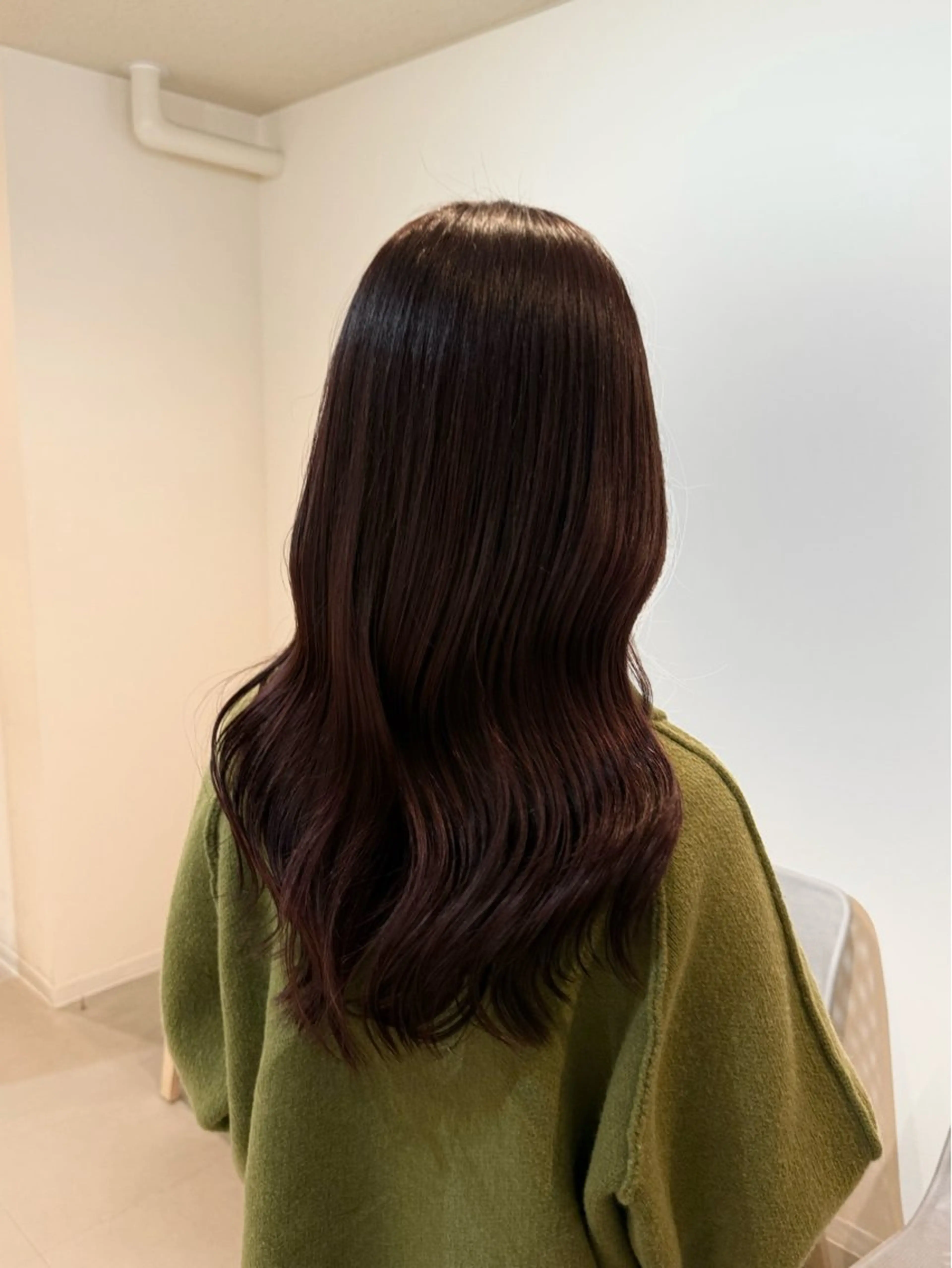 セミロング ピンクブラウン NANA / MONDのヘアスタイル