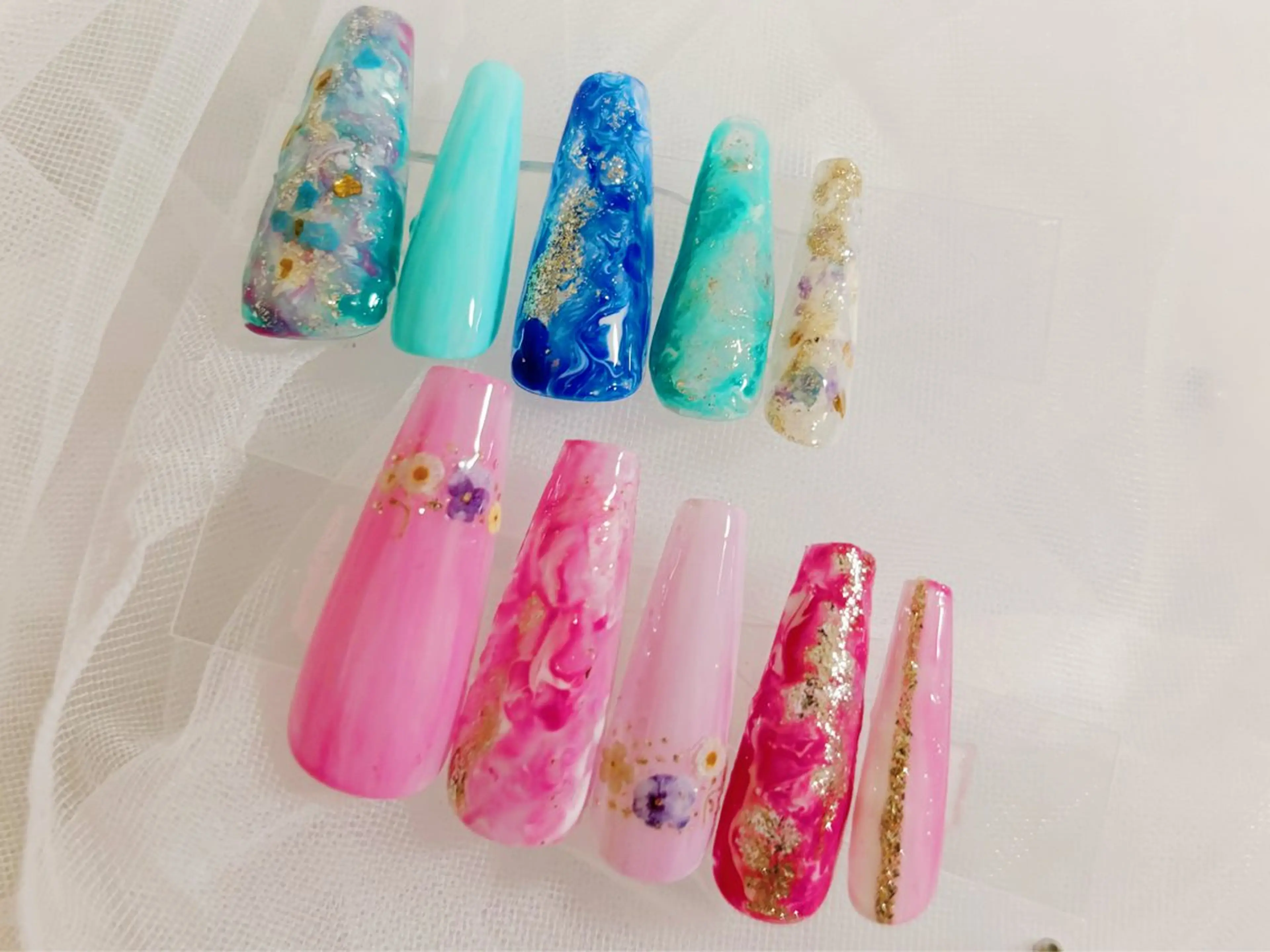 ロング kido chieのネイルデザイン