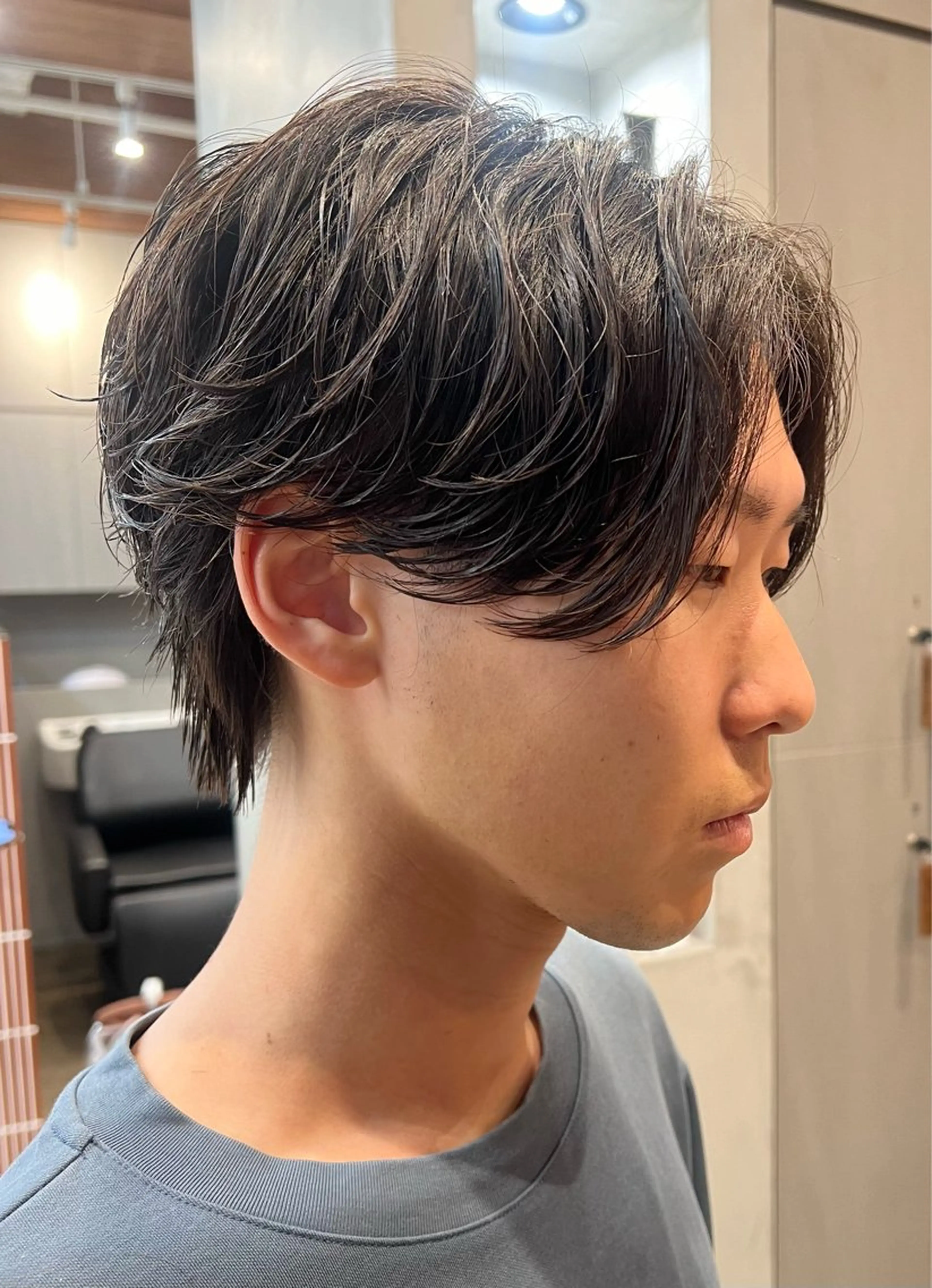 ショート パーマ ニュアンスパーマ パーマ 仲井間　賢雄 fifthのヘアスタイル