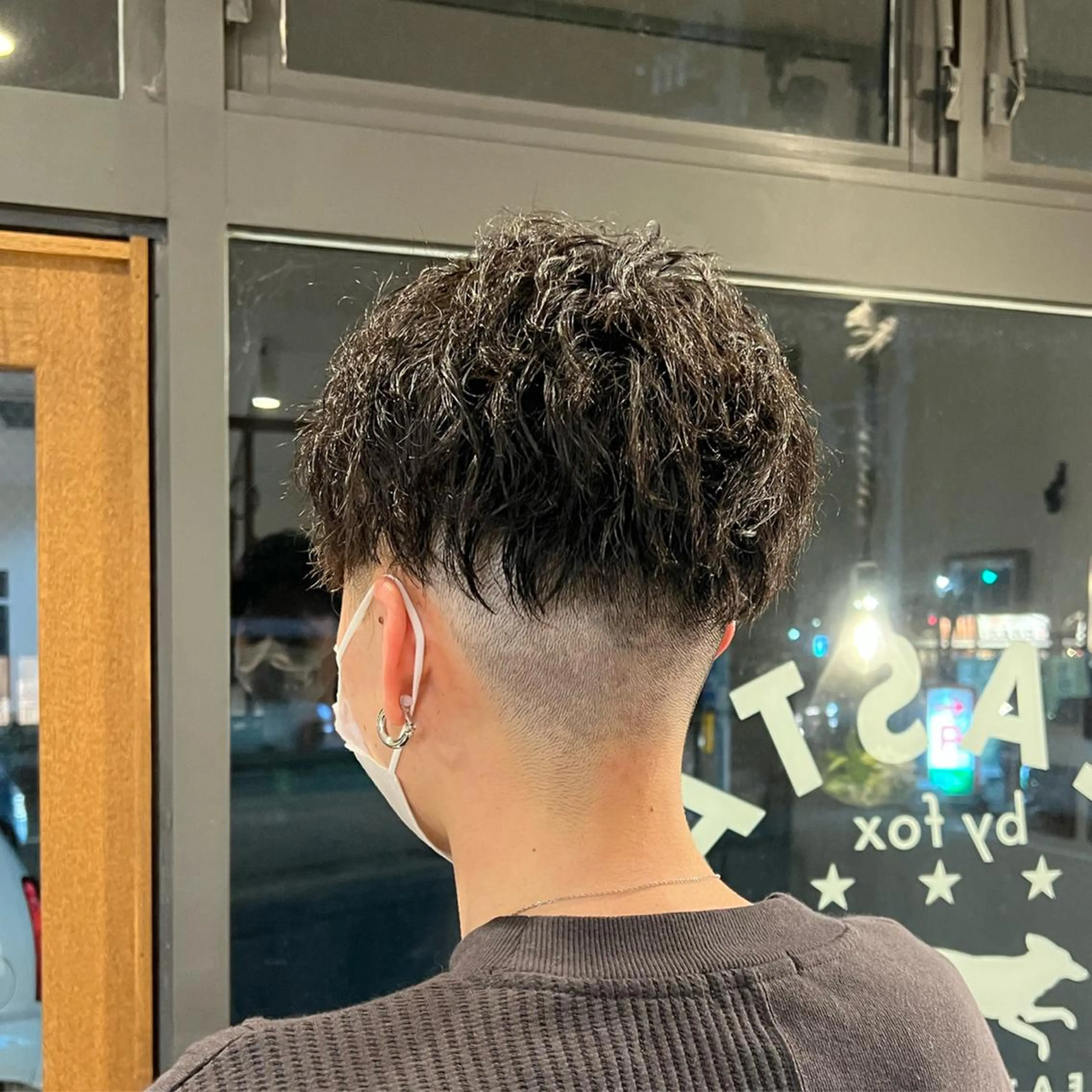 パーマ メンズ メンズパーマ メンズツイストパーマ ツイストパーマ カット パーマ TREASTAR所属・松永 真弥のヘアスタイル