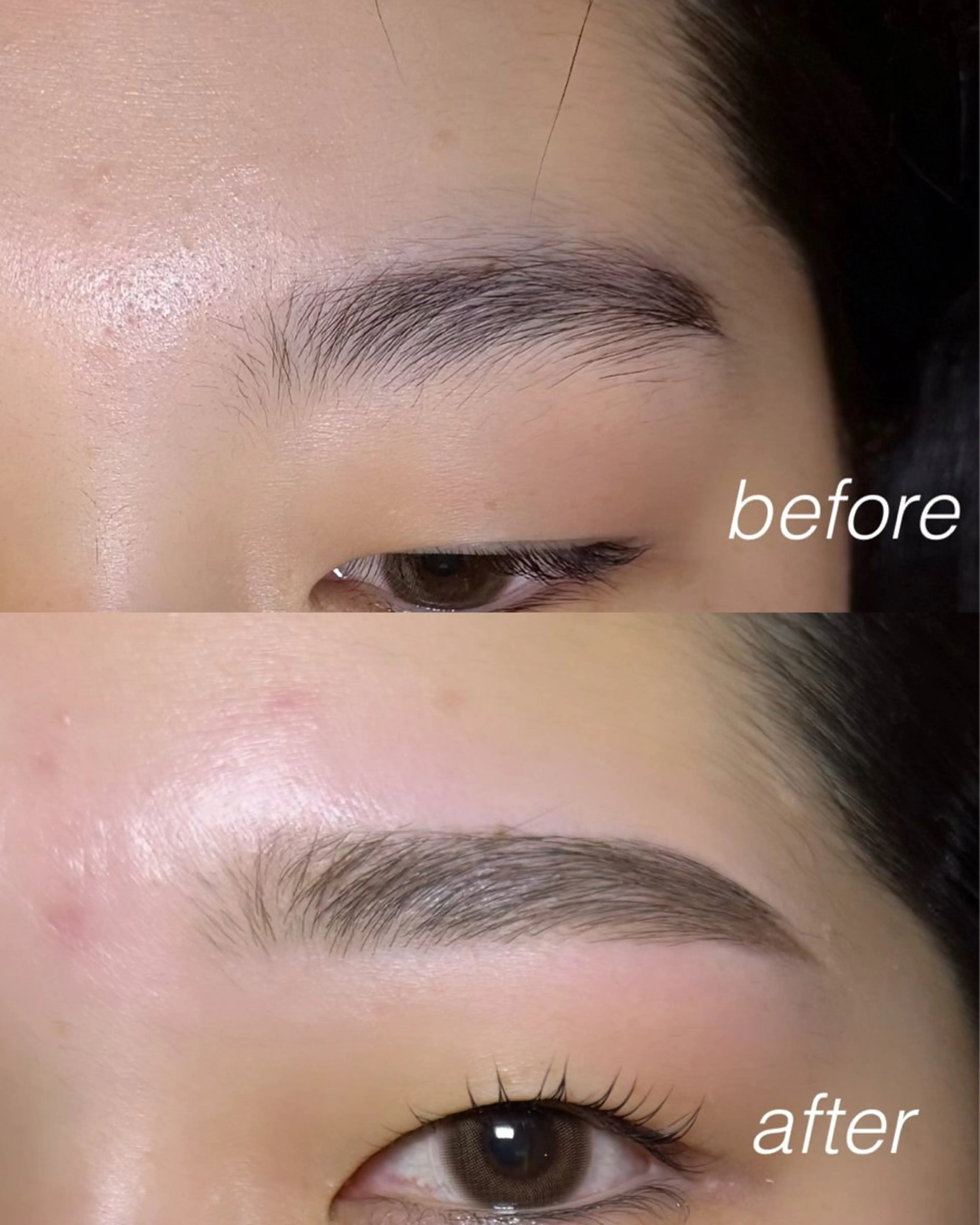 美眉スタイリング（眉毛のWax）脱毛 間引きなし🌼メイク有：60分🌼注意事項要確認の写真