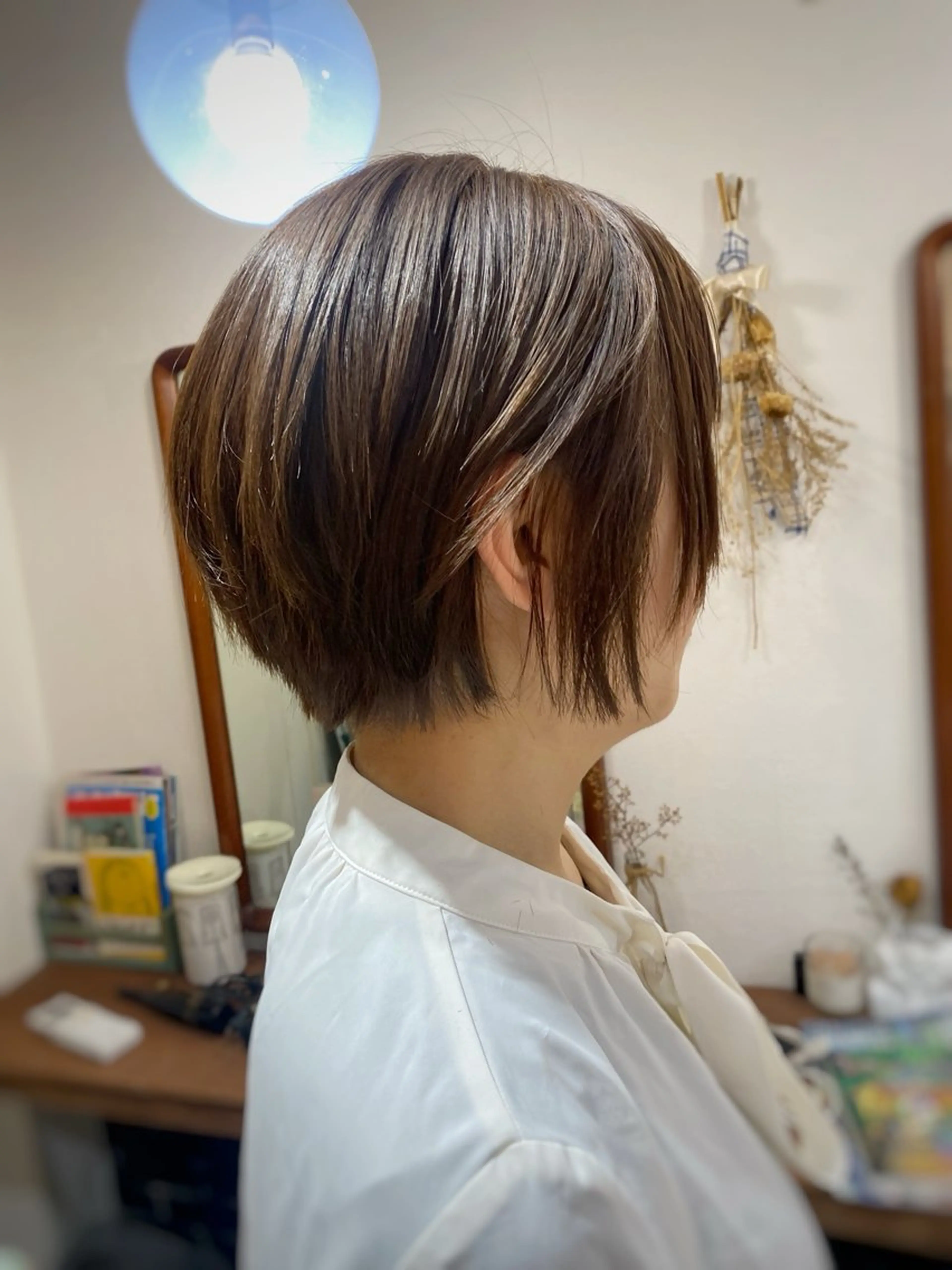 ショート ショートボブ ボブ ショートヘア カット Ruri hair magomusumeのヘアスタイル